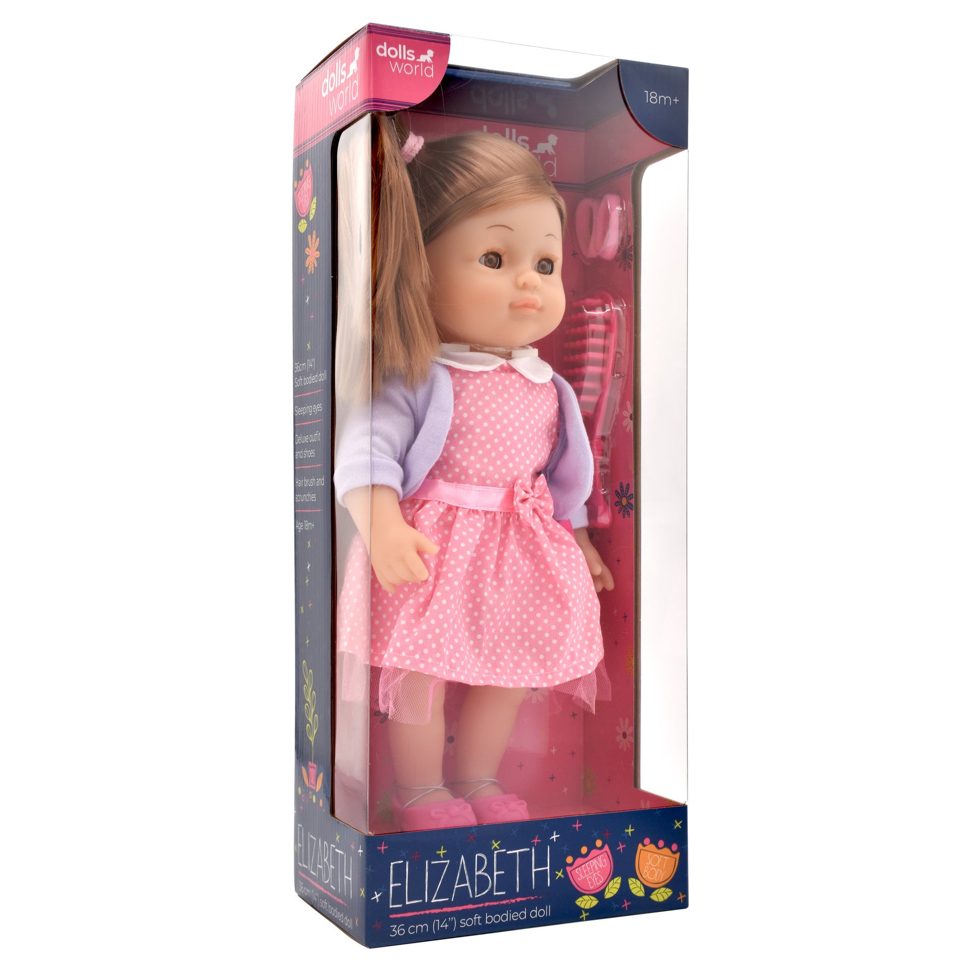 Dolls World 14 Inch Doll Set - Elizabeth - Toyworld Australia