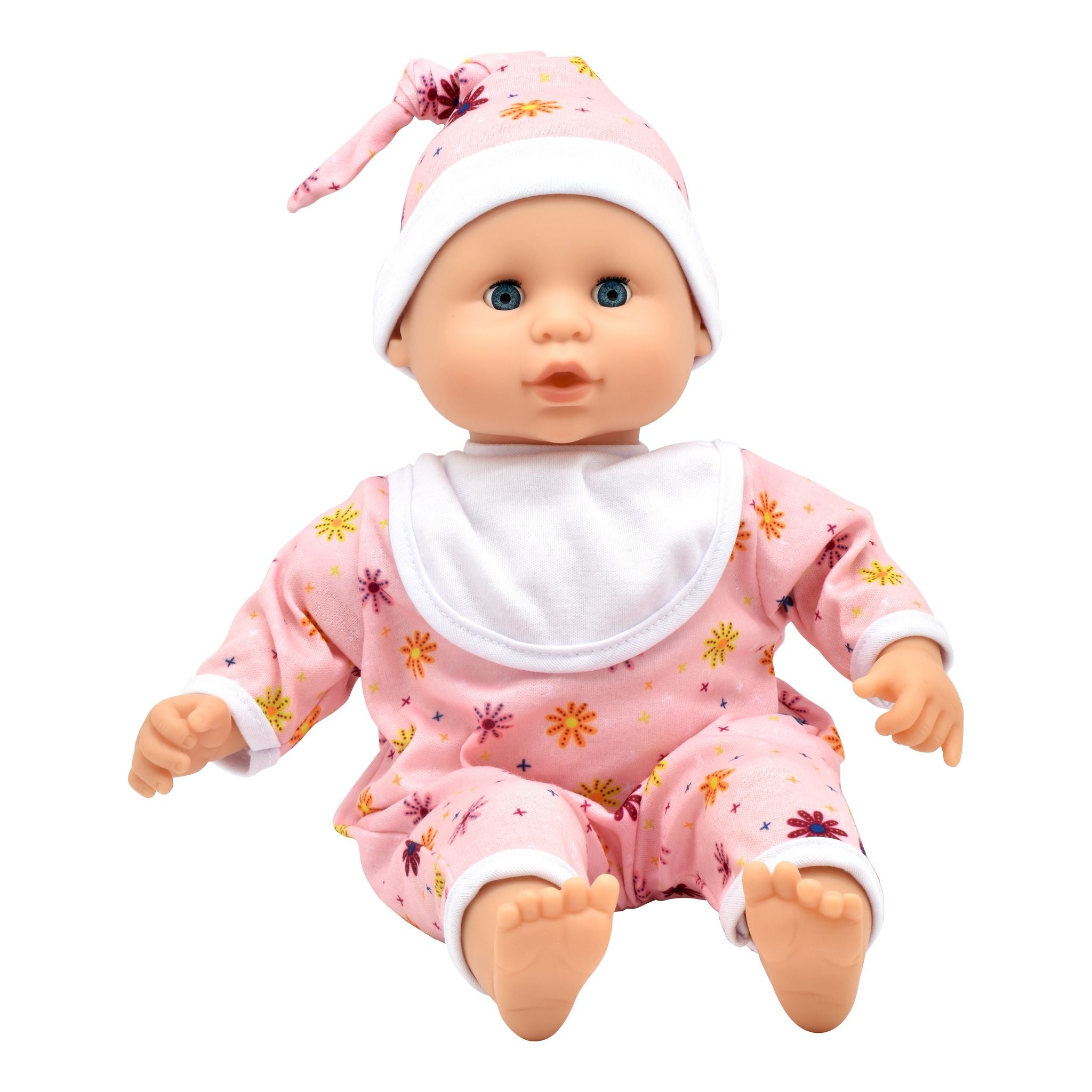 Dolls World Baby Doll Joy - Floral Romper