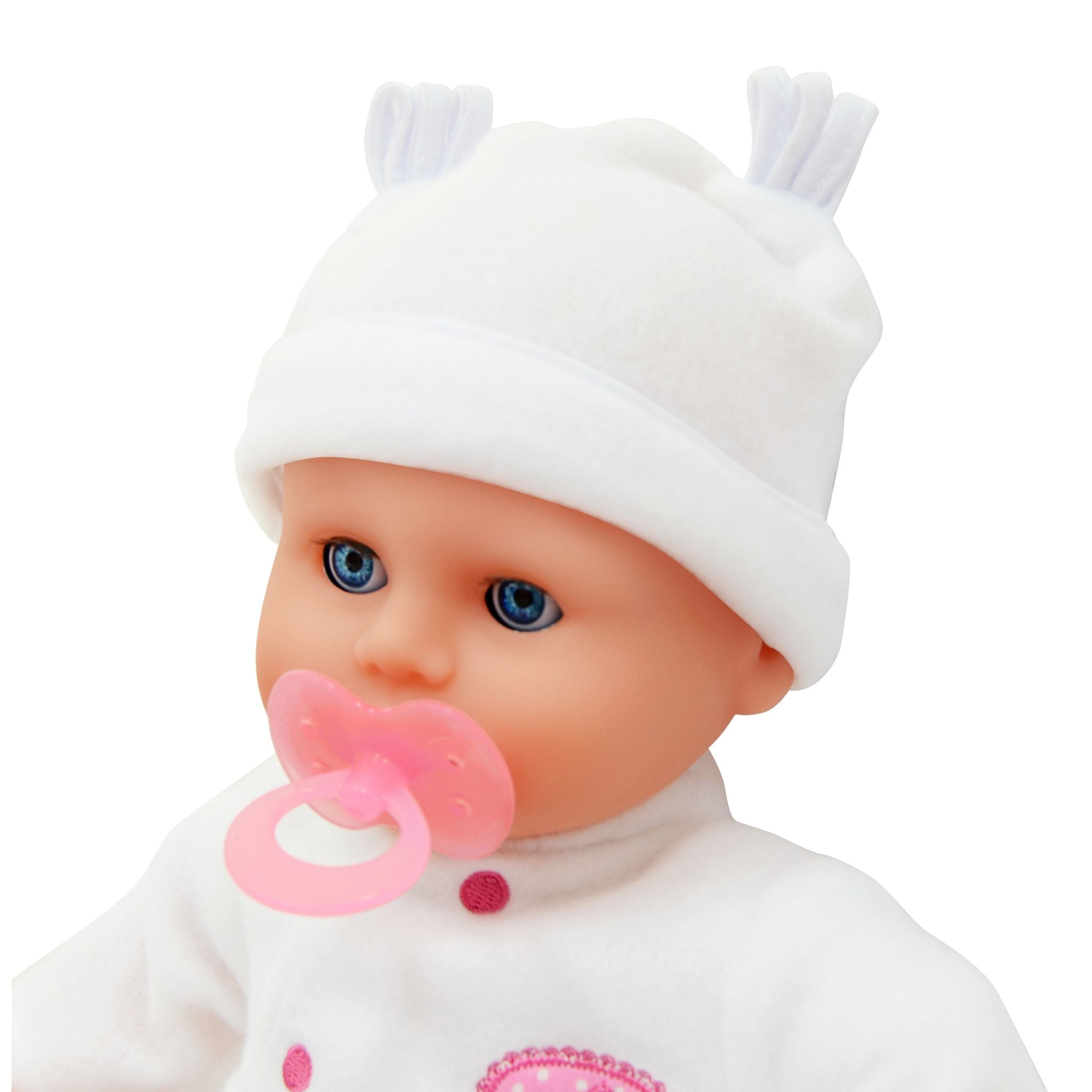 Dolls World Little Treasure Baby Doll - White Outfit