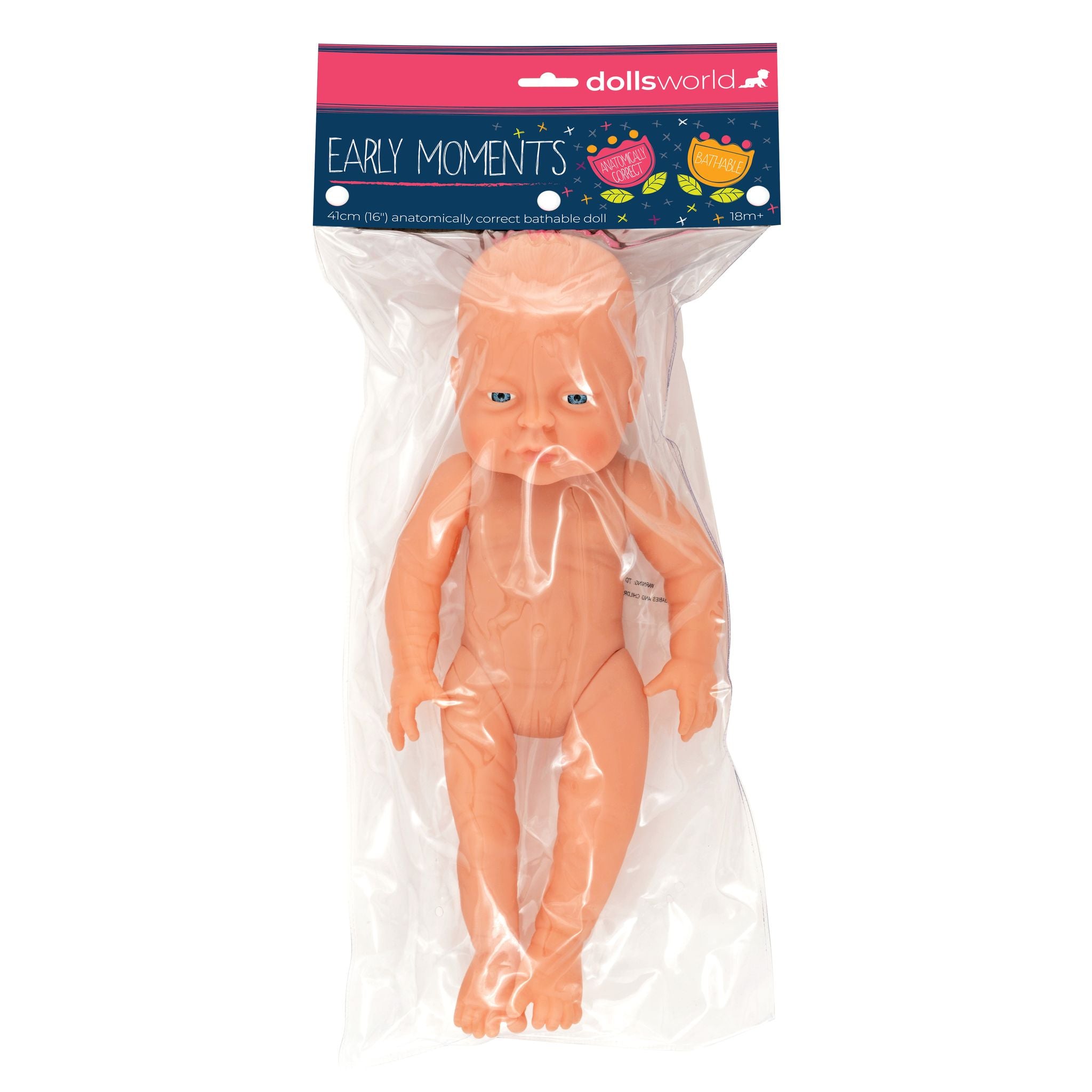 Dolls World Early Moments 41cm Doll - Girl