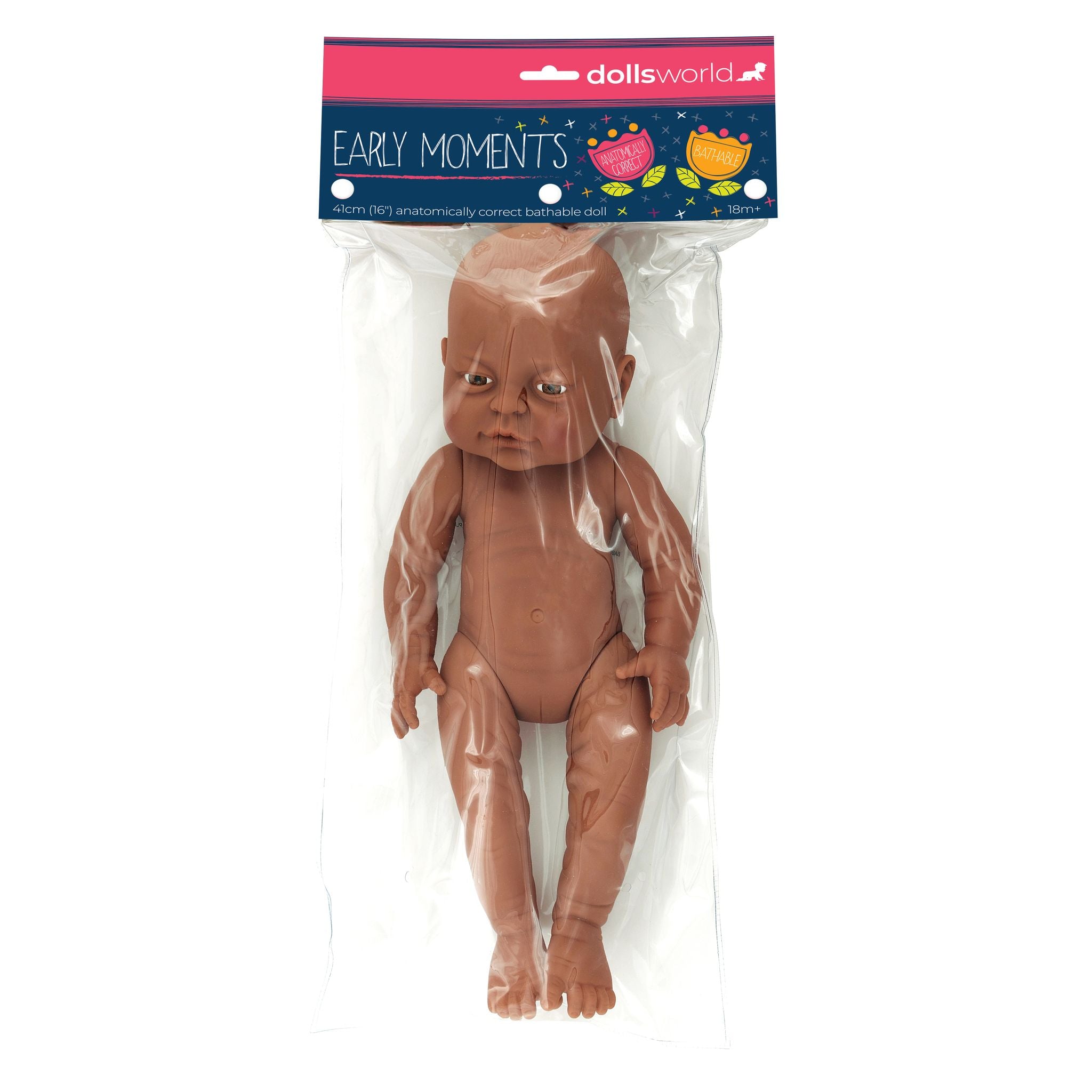 Dolls World Early Moments 41cm Doll - Girl