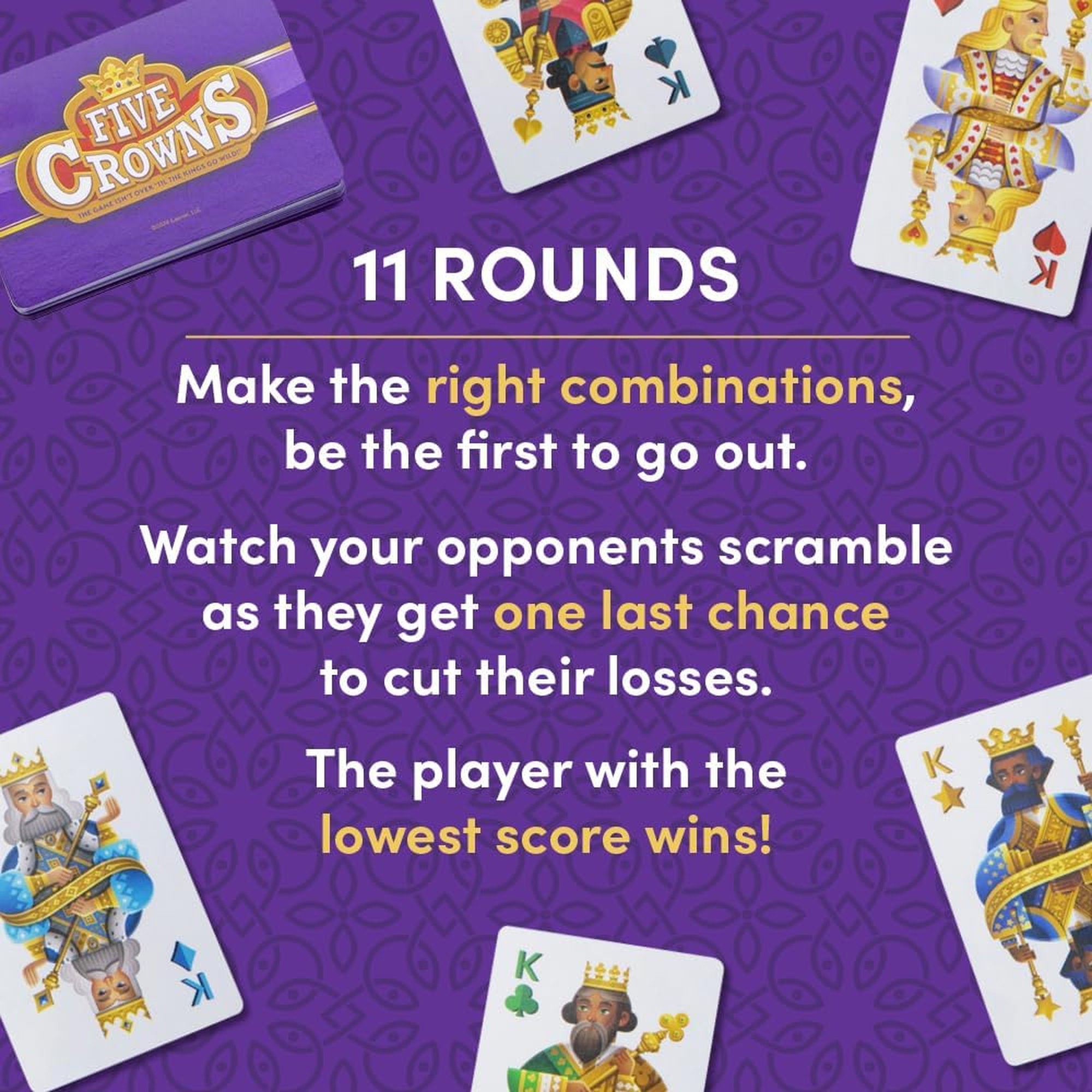 Five Crowns Card Game