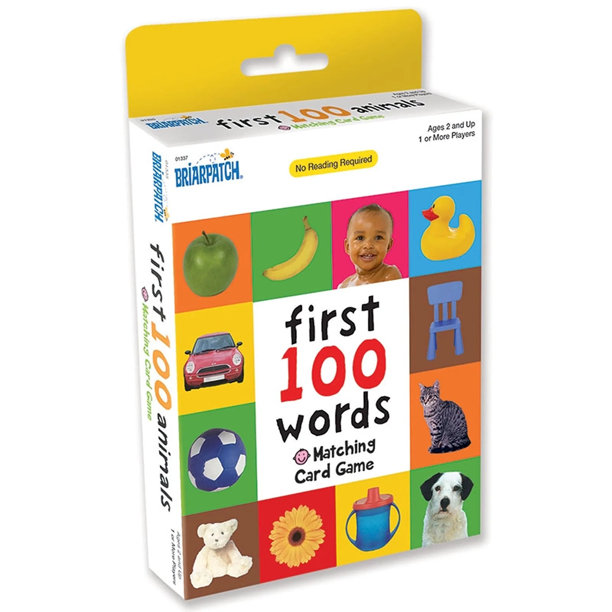 First 100 Matching Card Game - Words