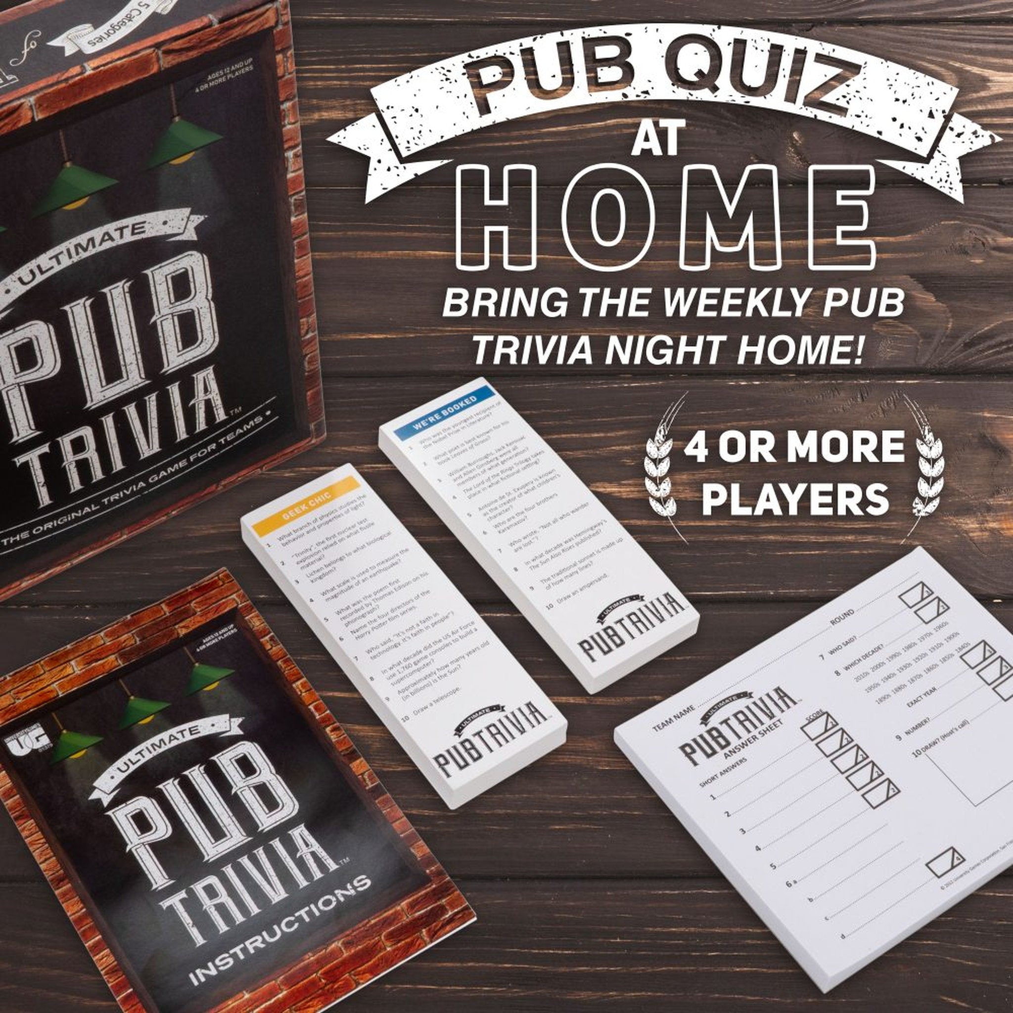 Ultimate Pub Trivia Game