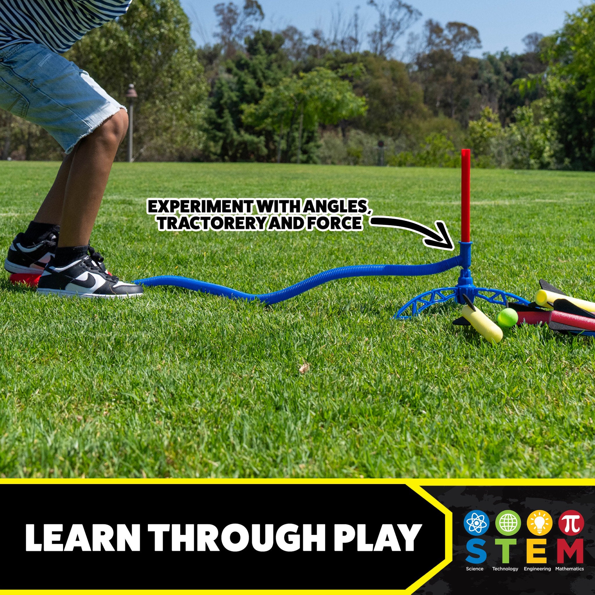 Stomp Rocket 6 Pack Junior Rocket Set