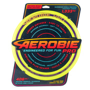 Aerobie 13 Inch Pro Ring - Yellow - Toyworld Australia