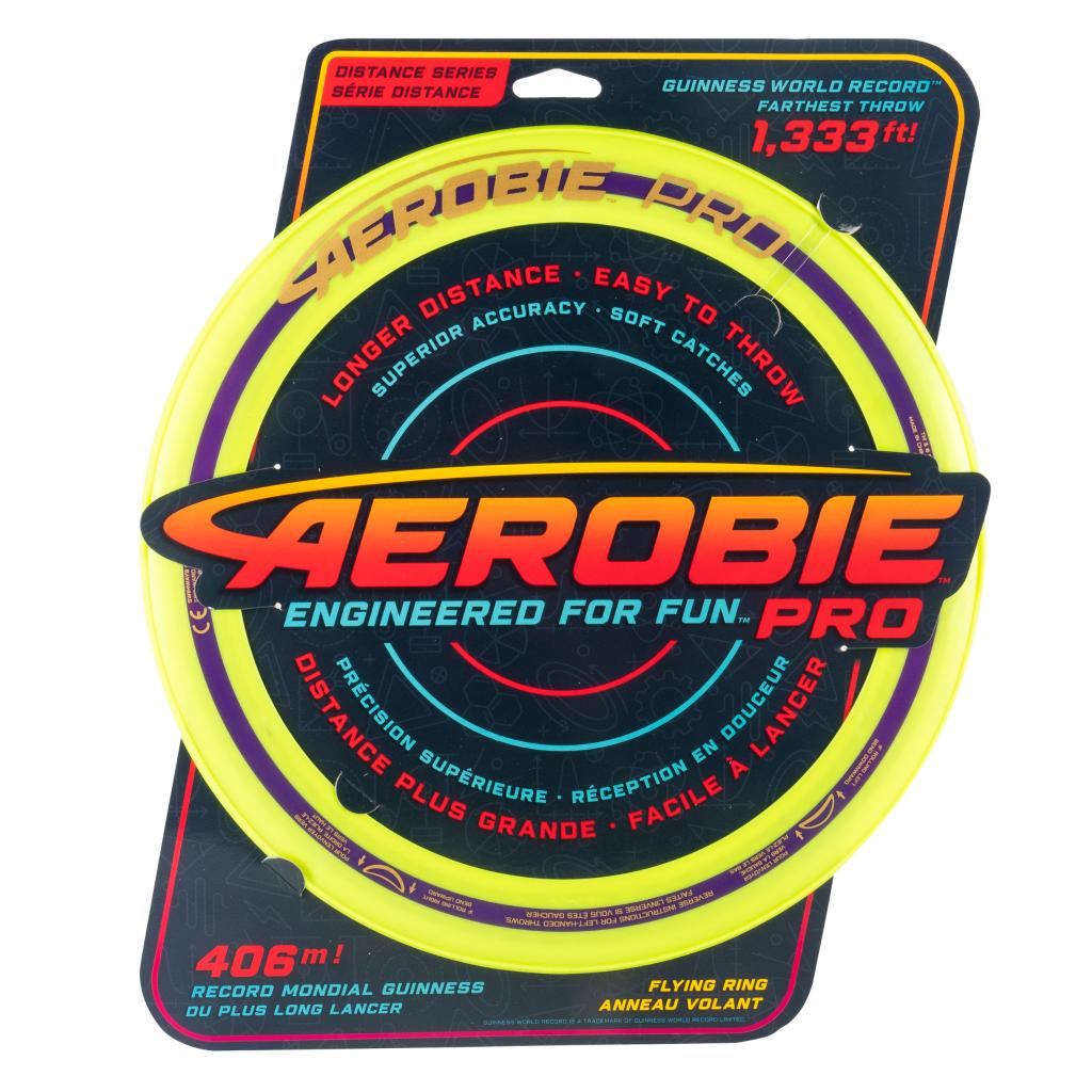 Aerobie 13 Inch Pro Ring - Yellow - Toyworld Australia