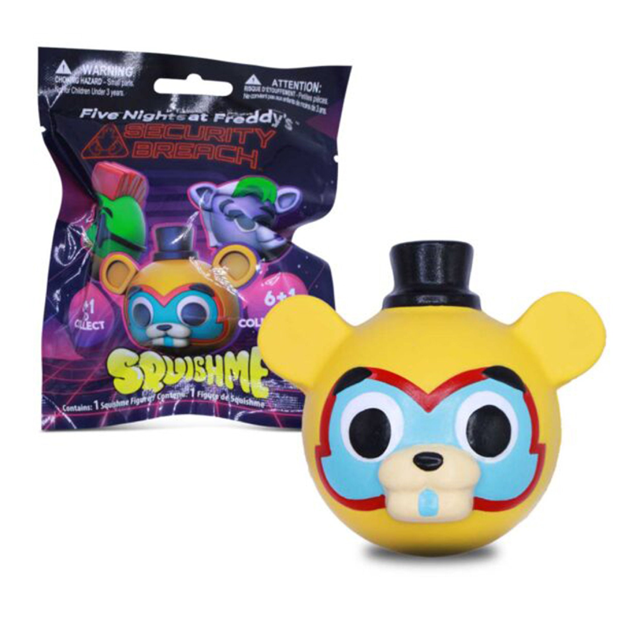 Five Nights At Freddy's Security Breach SquishMe 2.5 Inch Blind Bag