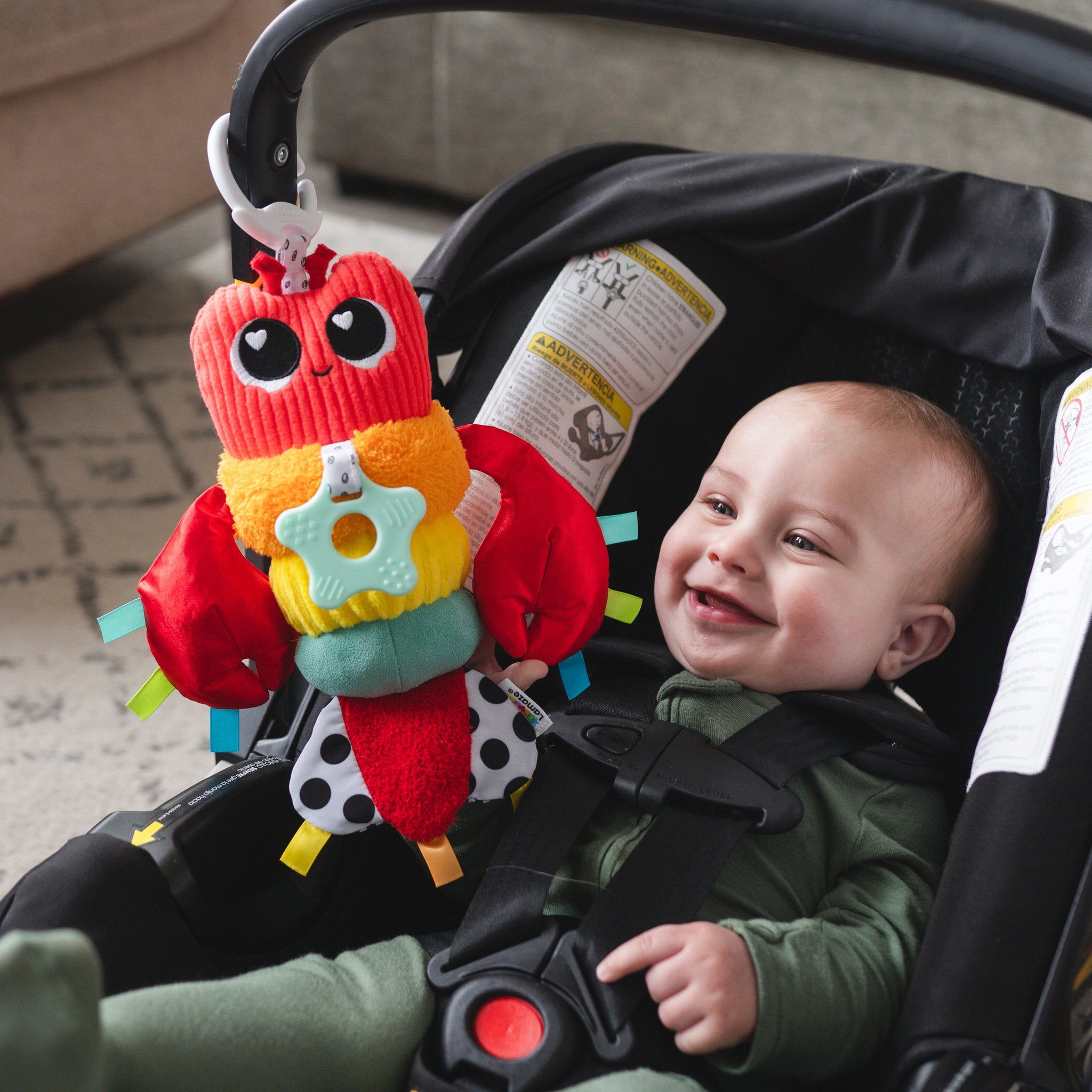 Lamaze Liam The Lobster Clip & Go