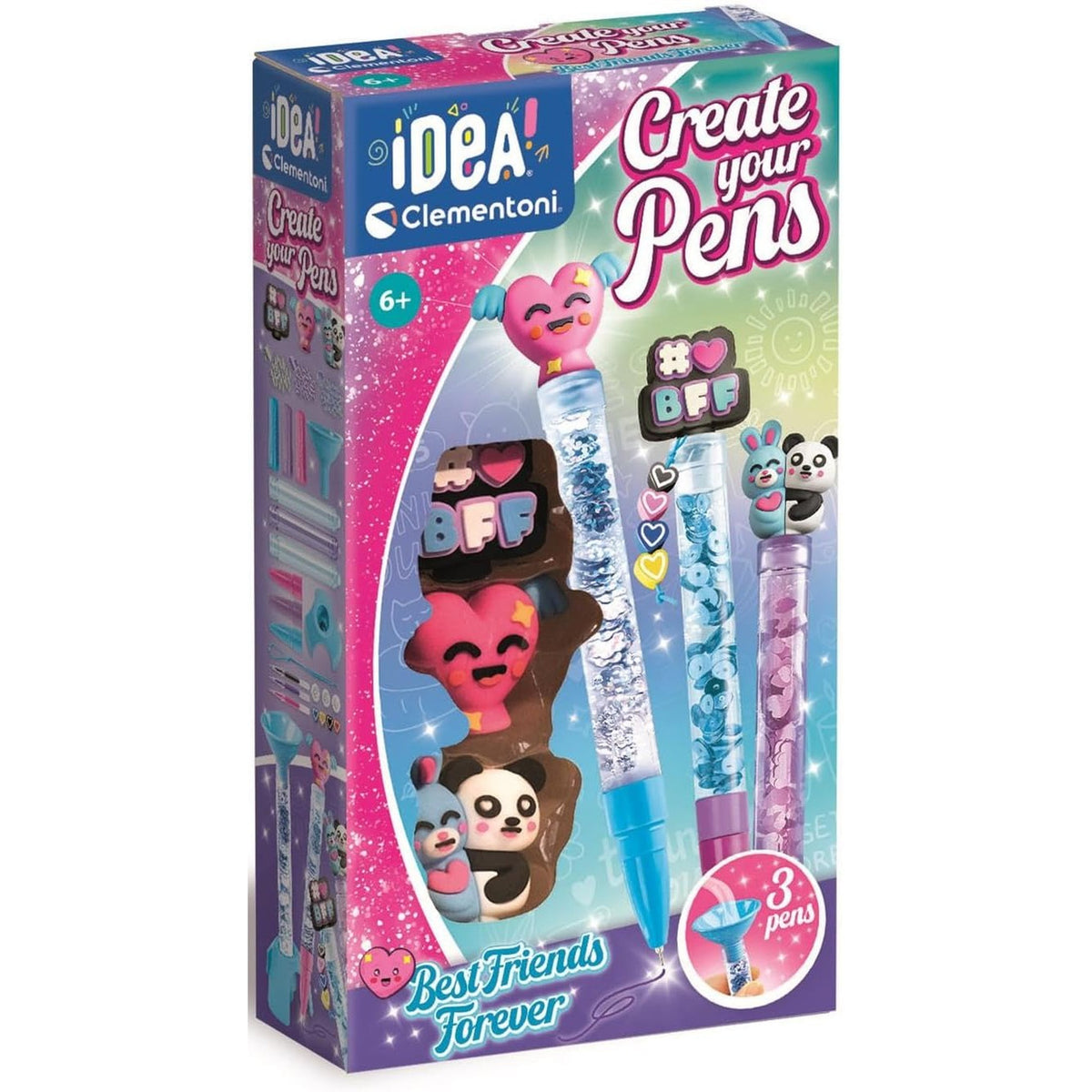 Clementoni Idea Create Your Pens - Best friends Forever