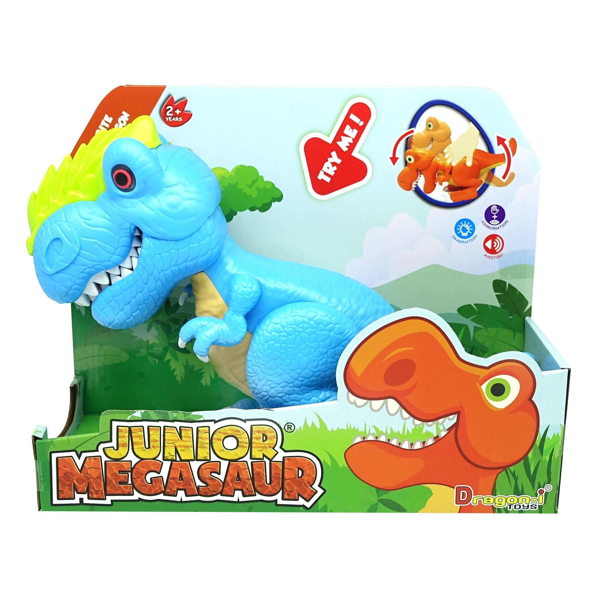 Junior Megasaur Bend & Bite Dino Assorted Styles