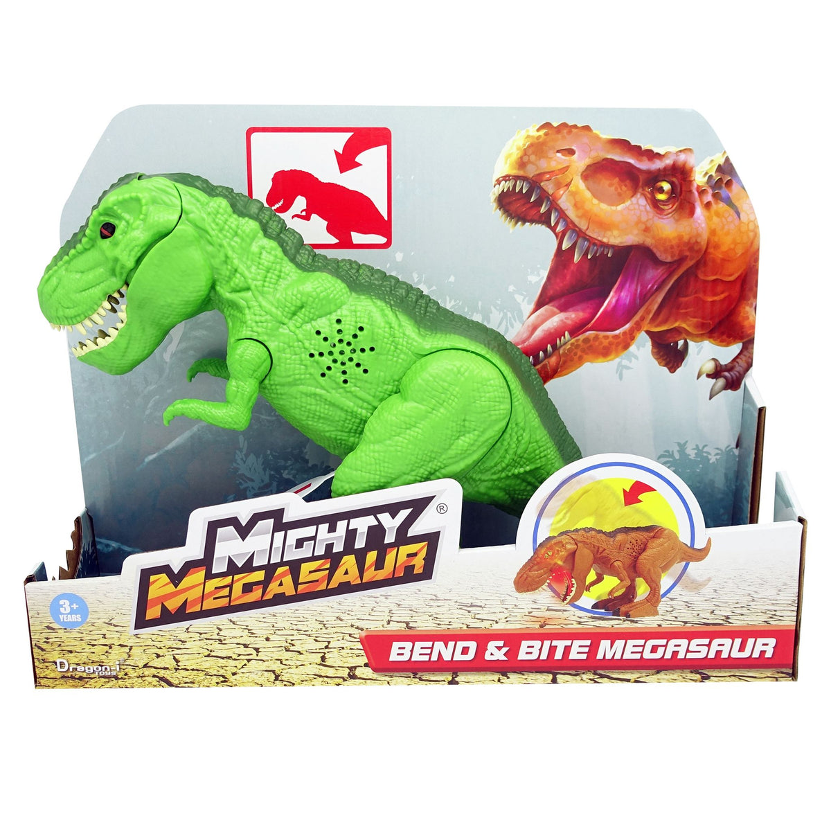 Mighty Megasaur Bend & Bite T-Rex Assorted Styles