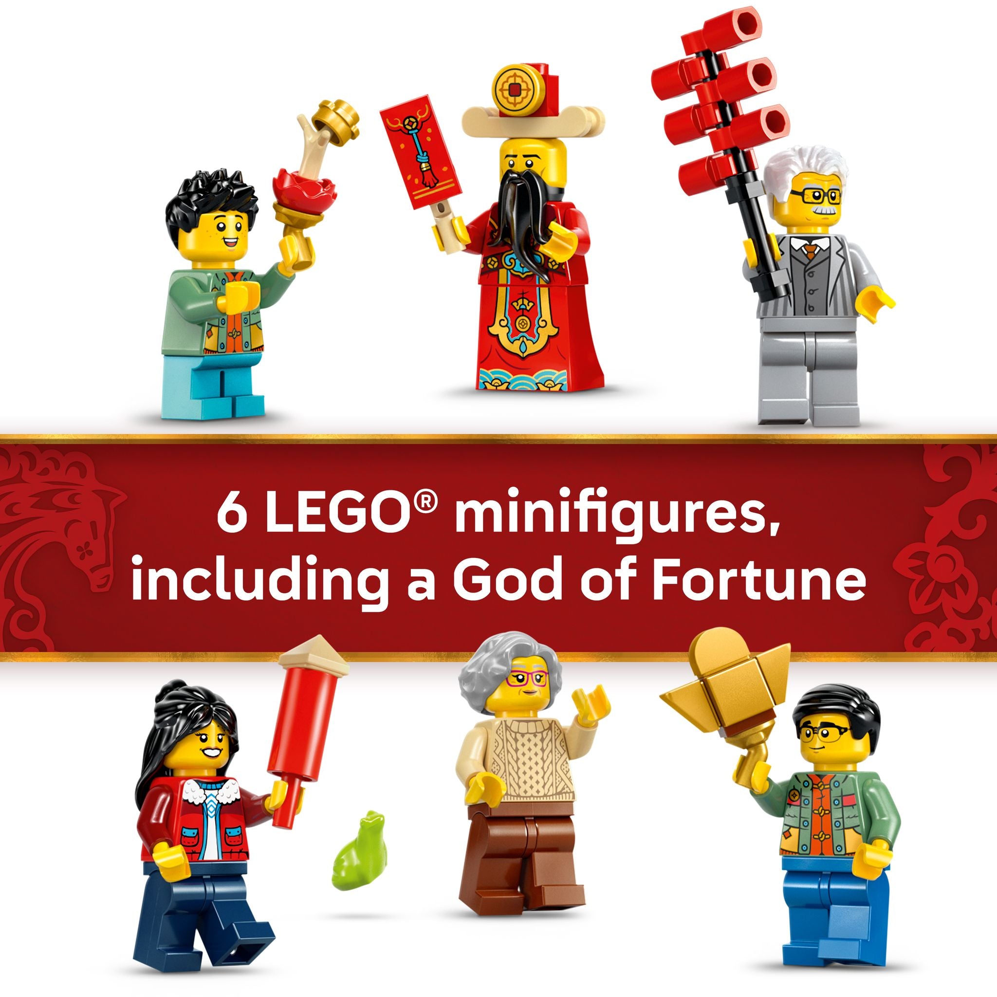 LEGO 80118 Chinese Festivals Spring Festival Fortune Firecracker