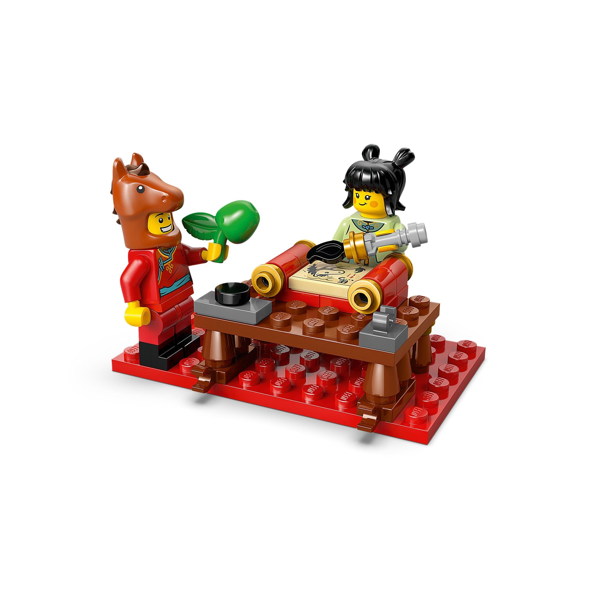 LEGO 80119 Chinese Festivals Spring Festival Galloping Horse Canvas