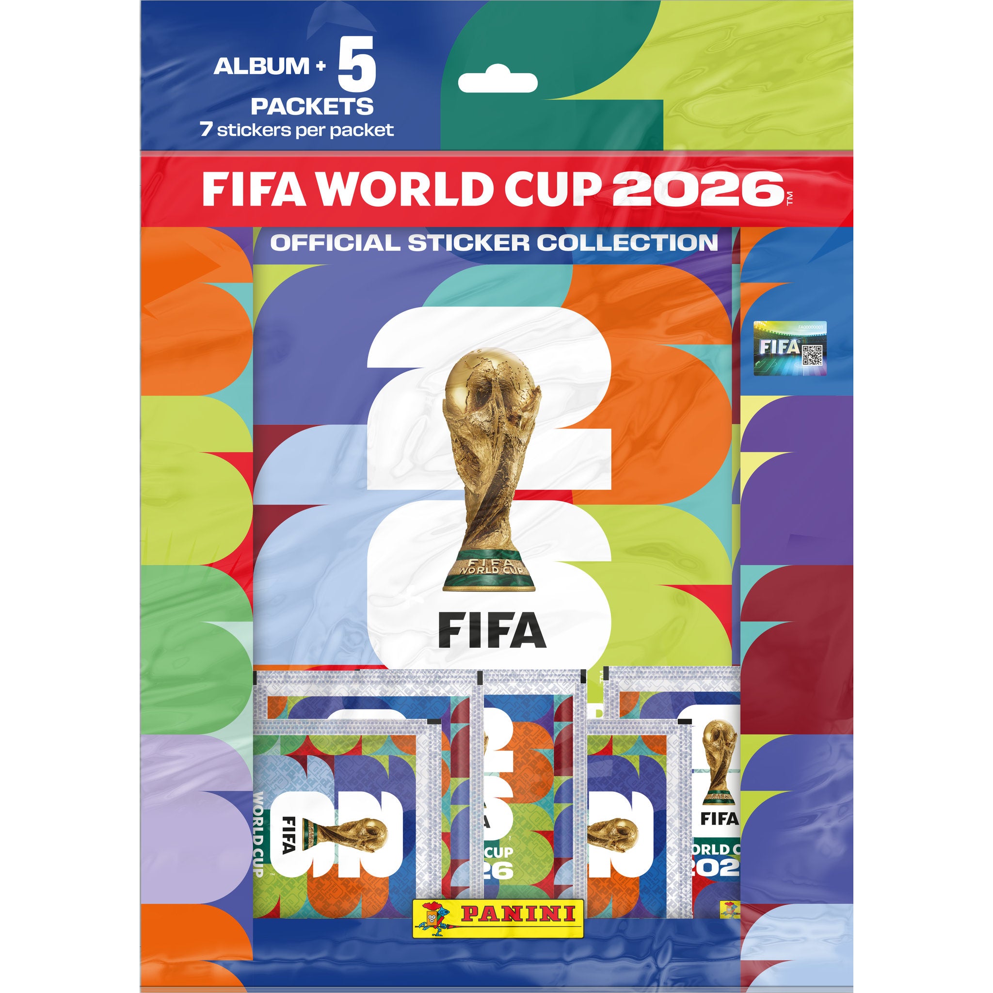 Panini FIFA World Cup Stickers 2026 Sticker Starter Pack