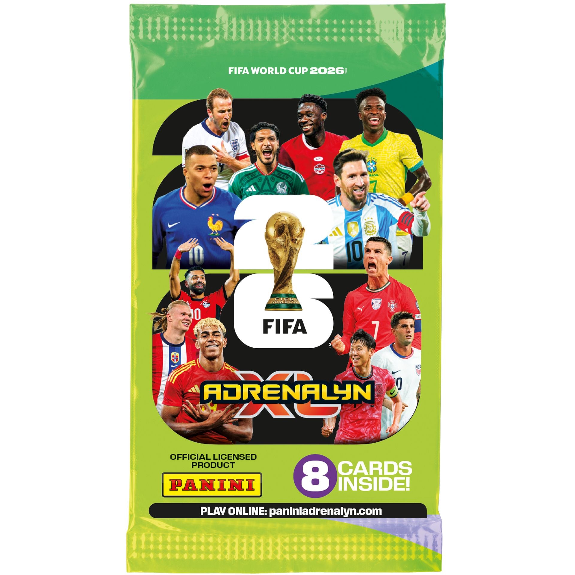 Panini FIFA World Cup 2026 Adrenalyn XL Trading Card Booster Pack