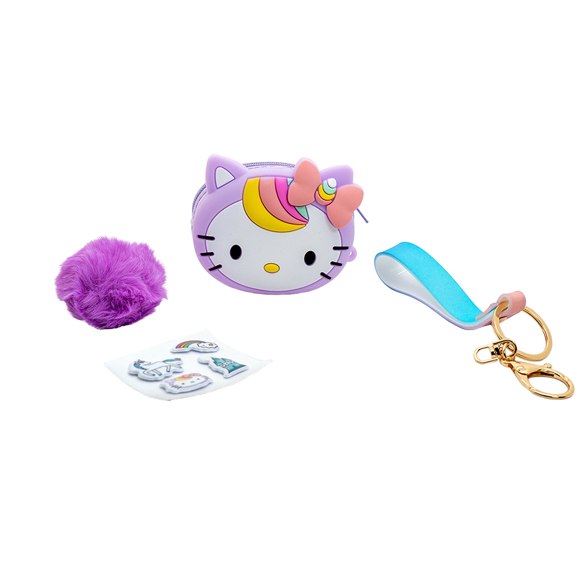 Hello Kitty Purse with Keyring Assorted Styles