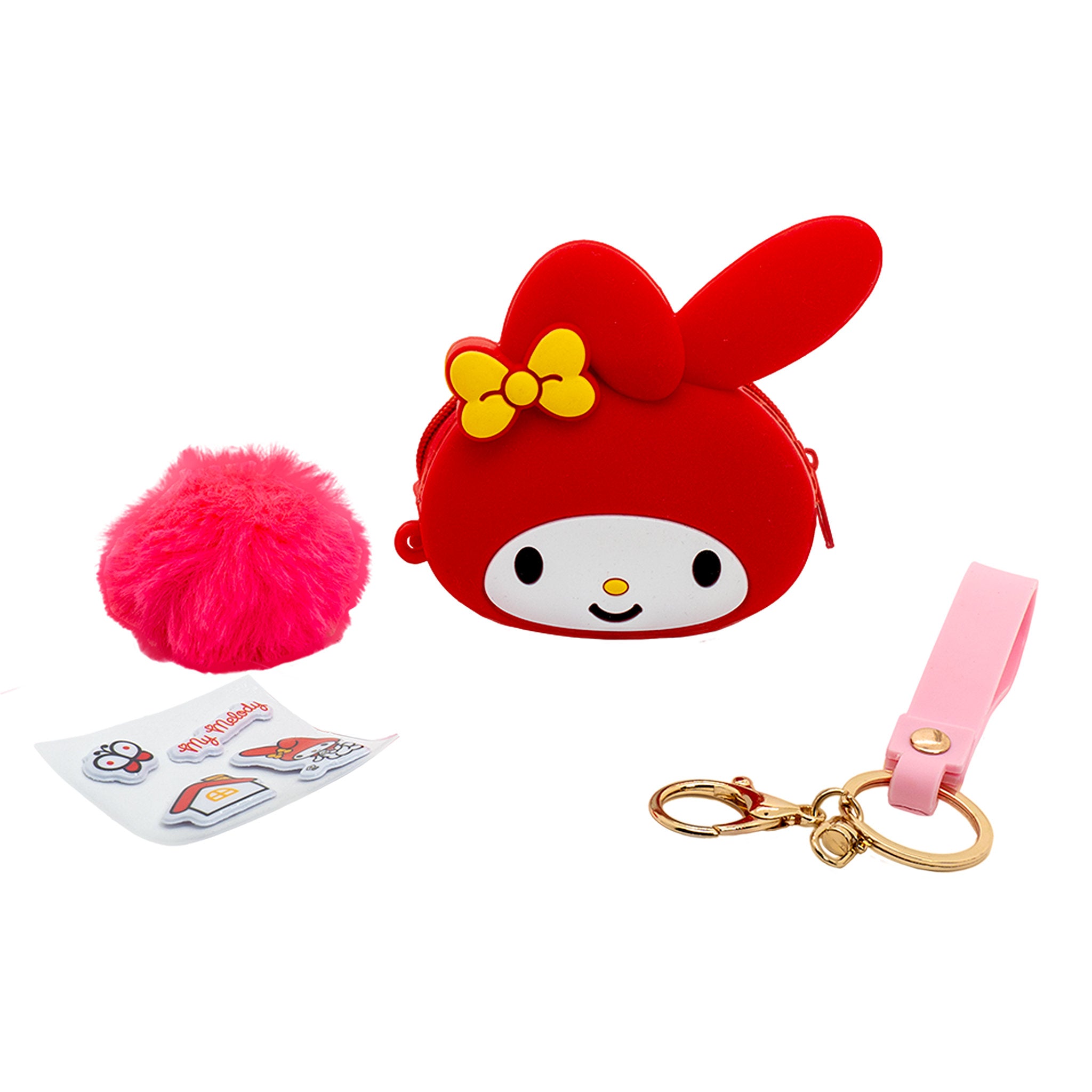 Hello Kitty Purse with Keyring Assorted Styles