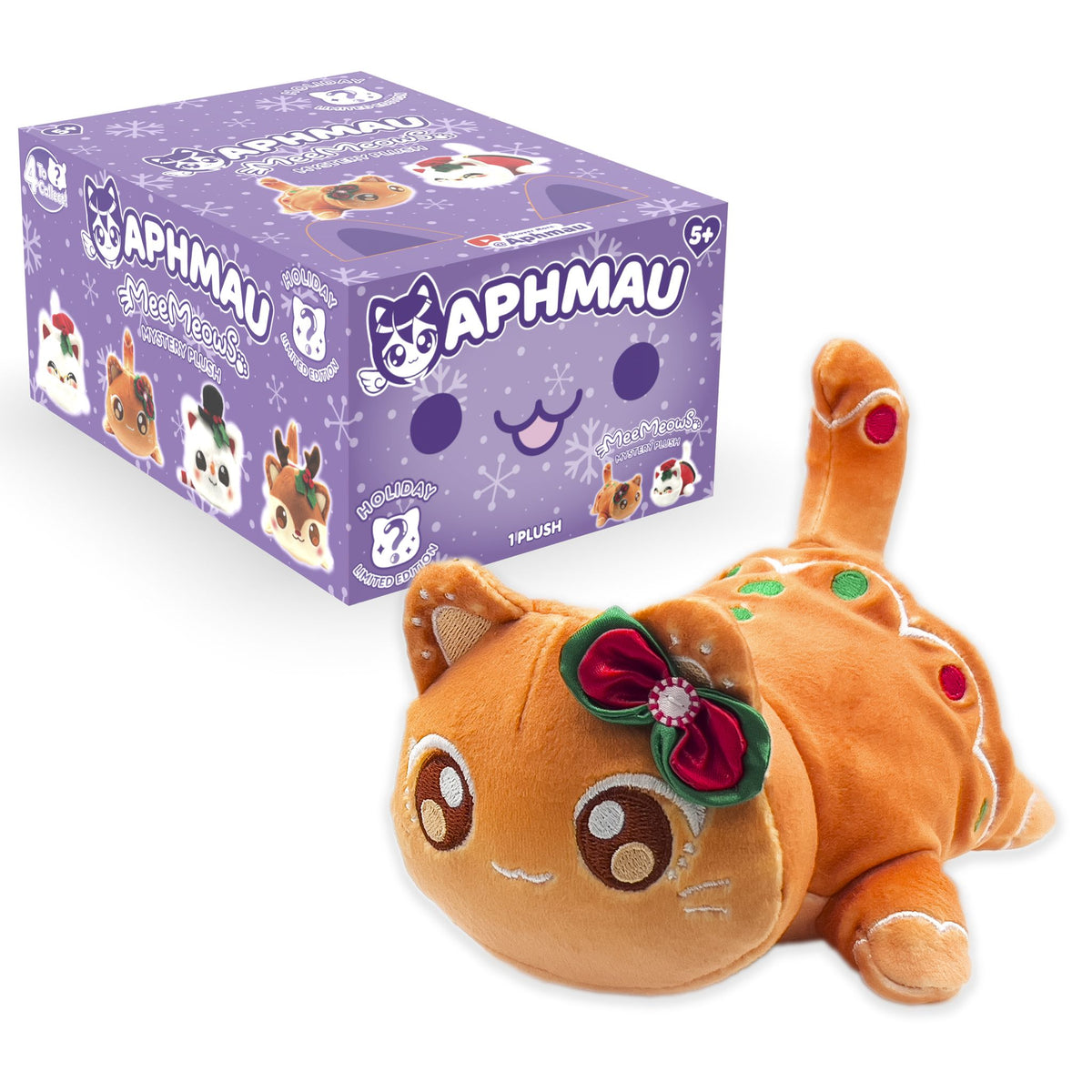Aphmau Mystery MeeMeows 6 Inch Plush - Christmas
