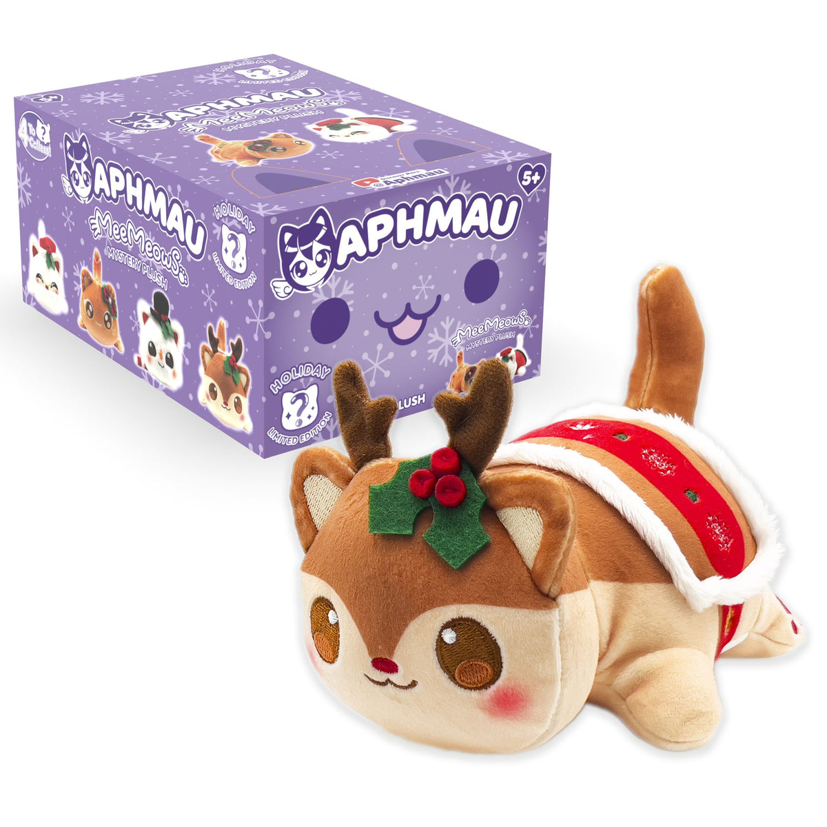 Aphmau Mystery MeeMeows 6 Inch Plush - Christmas