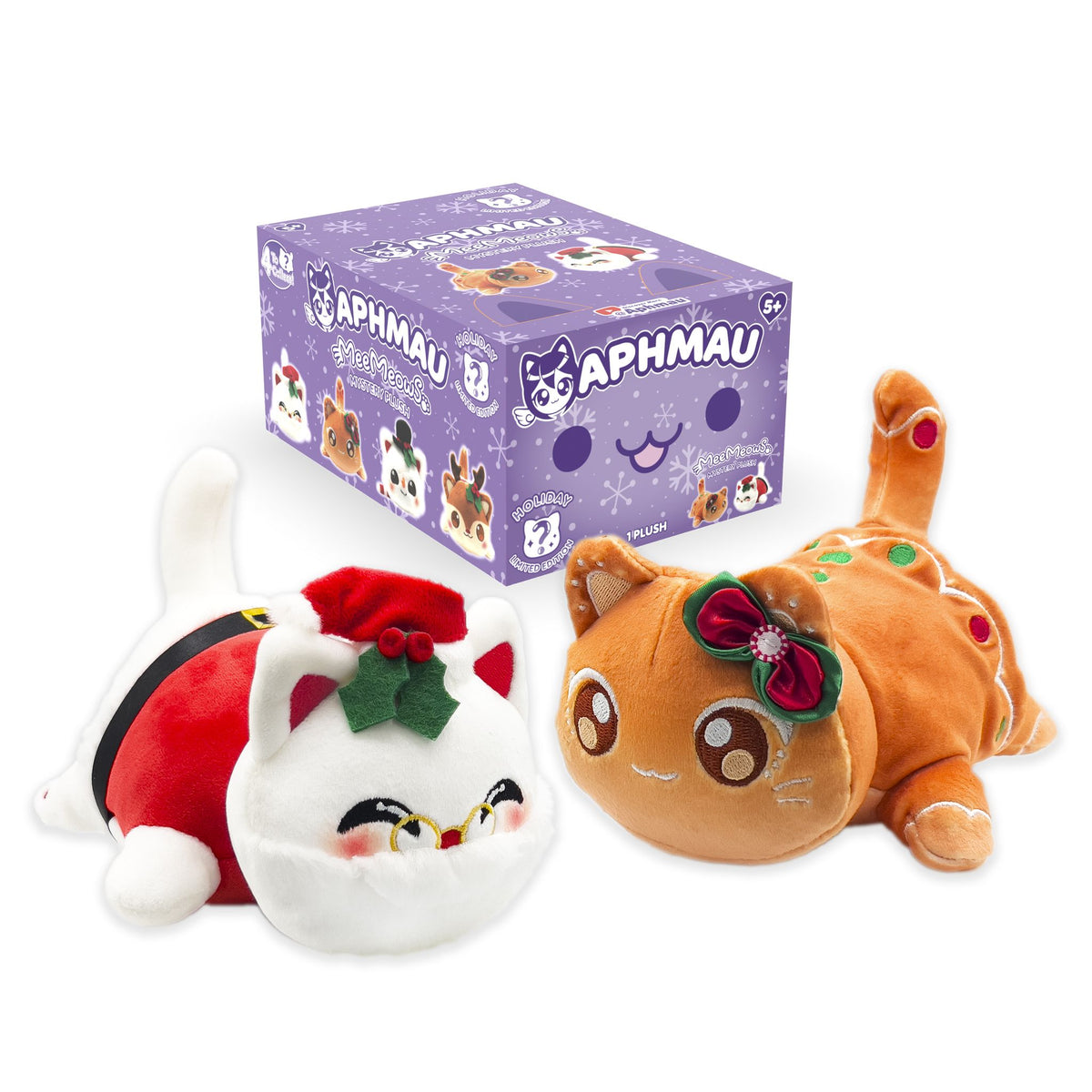 Aphmau Mystery MeeMeows 6 Inch Plush - Christmas