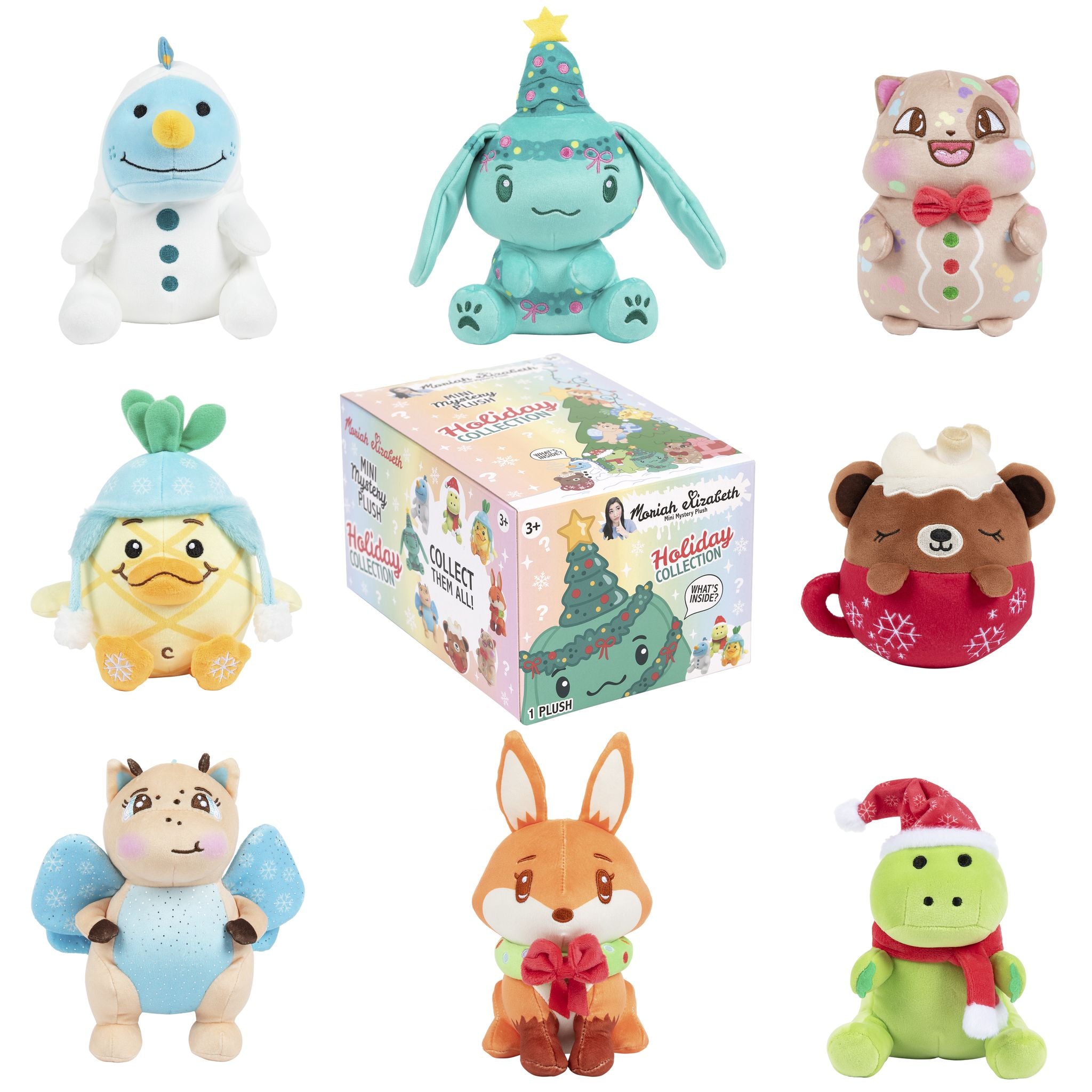 Moriah Elizabeth Mystery 6 Inch Plush - Christmas