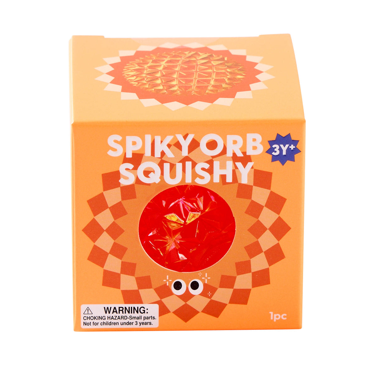 J'adore Spiky Orb Squishy - Orange
