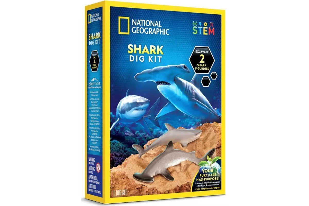 National Geographic Shark Tooth Dig Kit