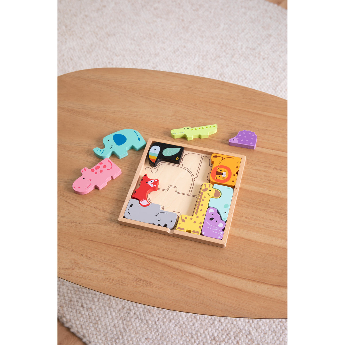 Fat Brain Toys Animal Block Puzzle