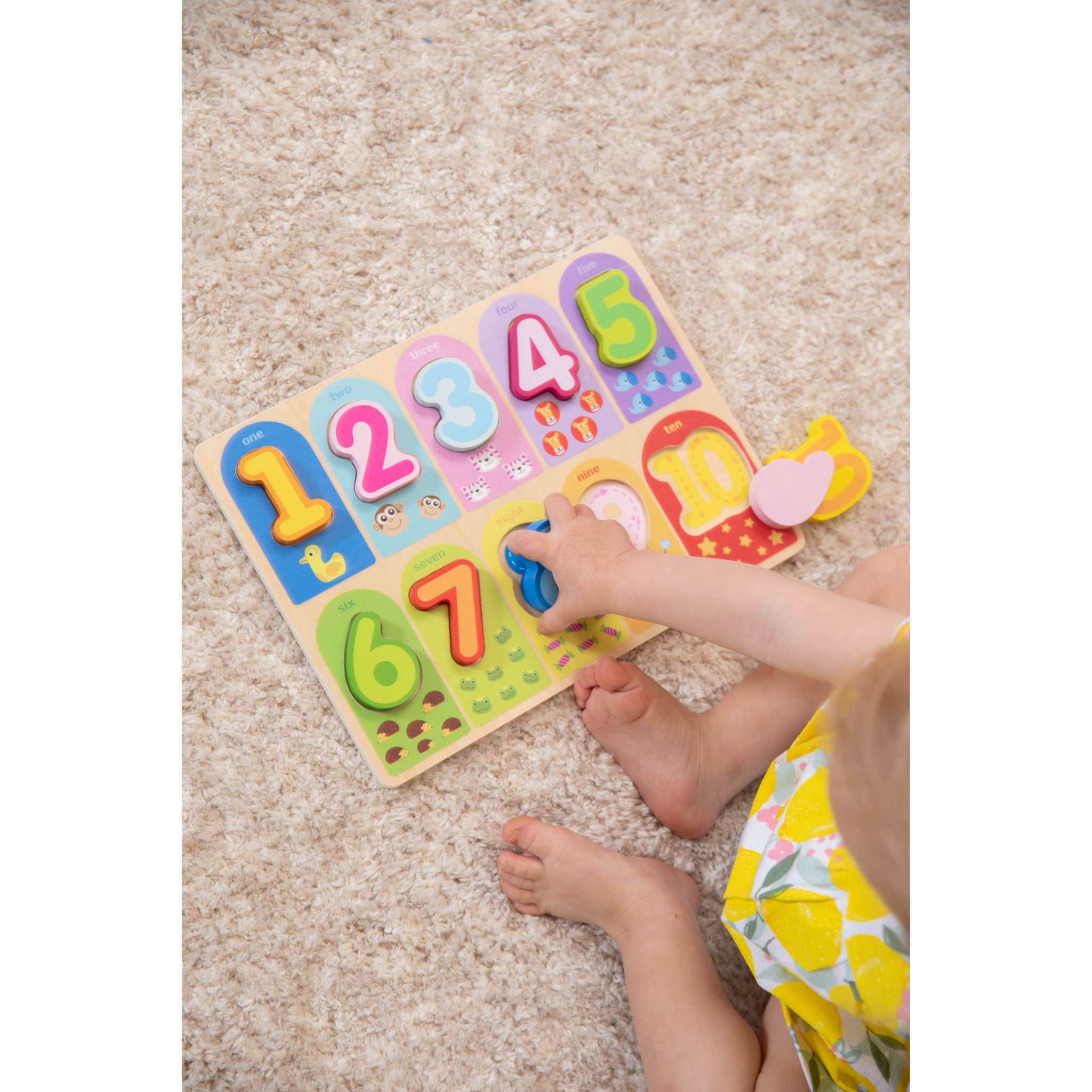 Fat Brain Toys Let's Count to 10 Puzzle
