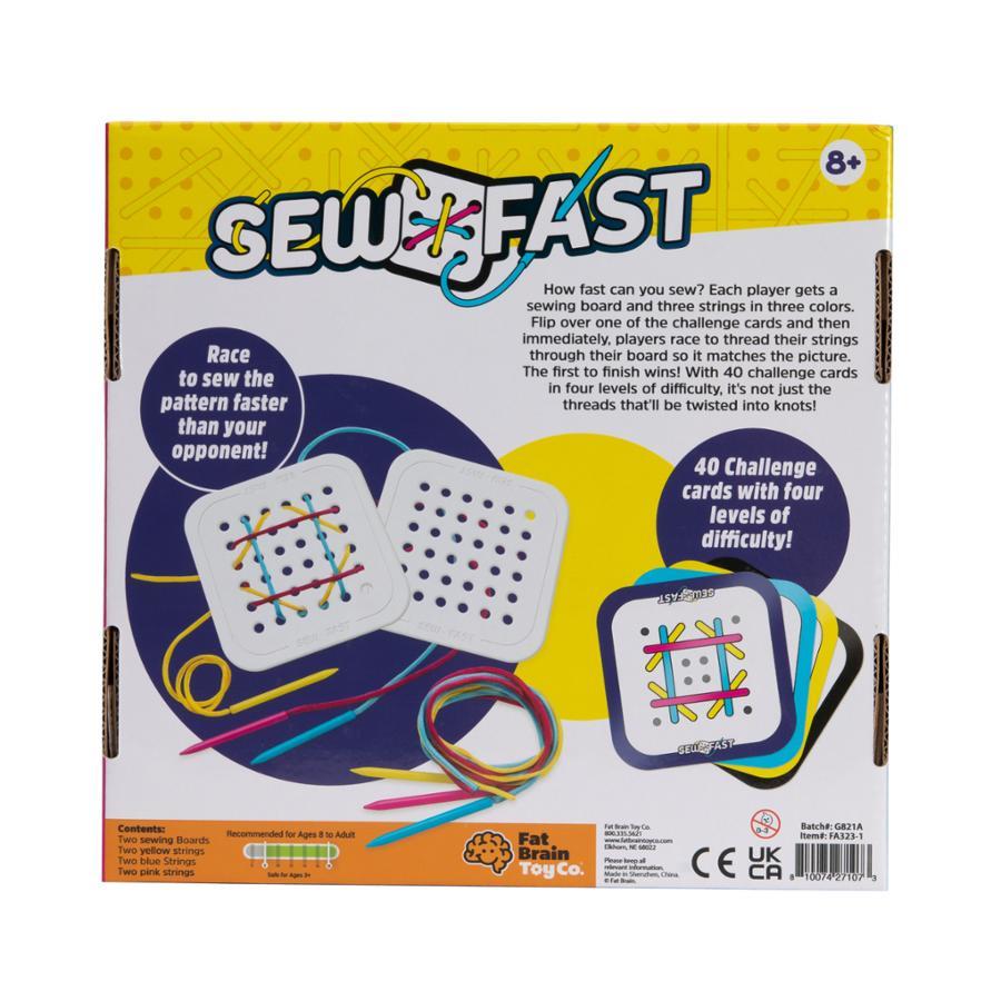 Fat Brain Toys Sew Fast Game