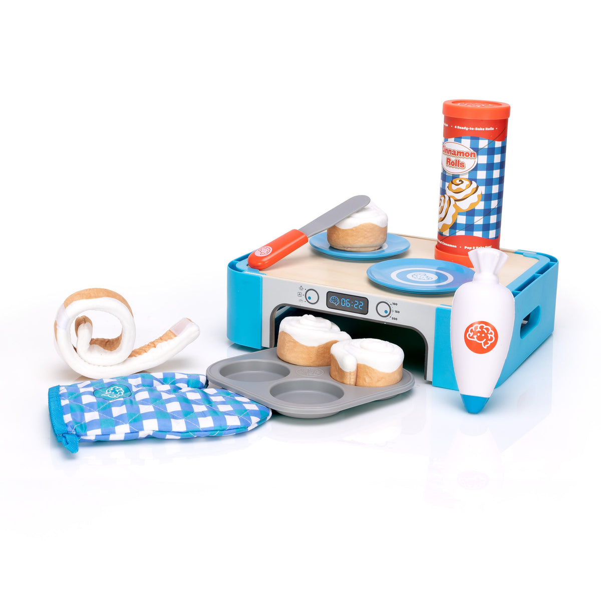 Fat Brain Toys Pretendables Cinnamon Roll Play Set