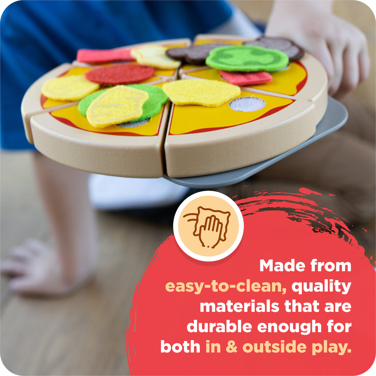 Fat Brain Toys Pretendables Backyard Pizza Oven Play Set