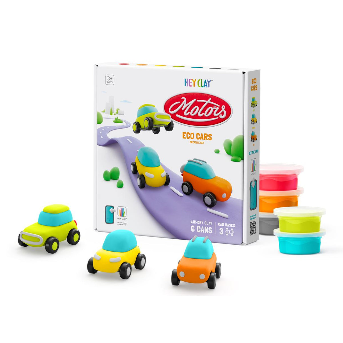 Hey Clay Motors Eco Cars 6 Cans