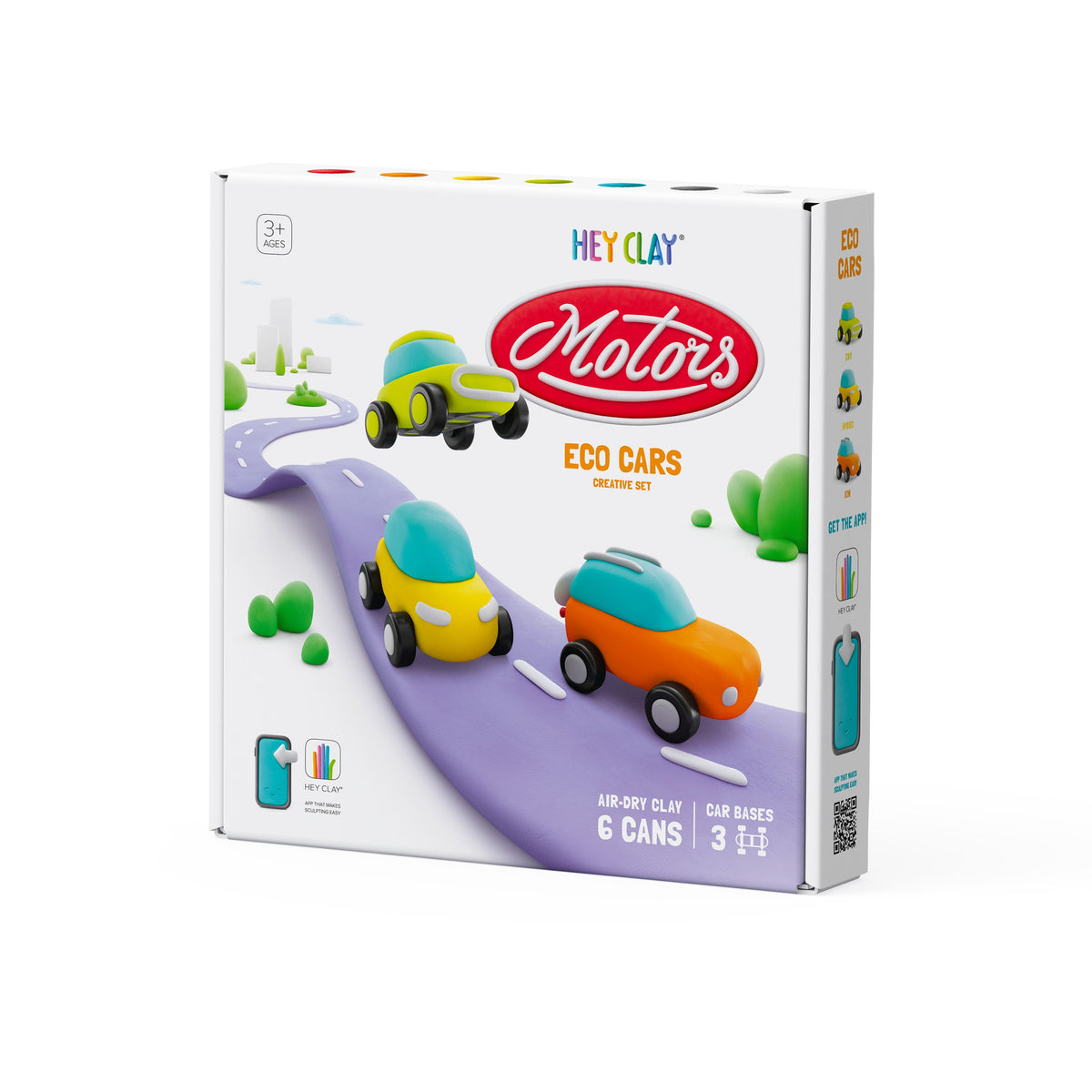 Hey Clay Motors Eco Cars 6 Cans