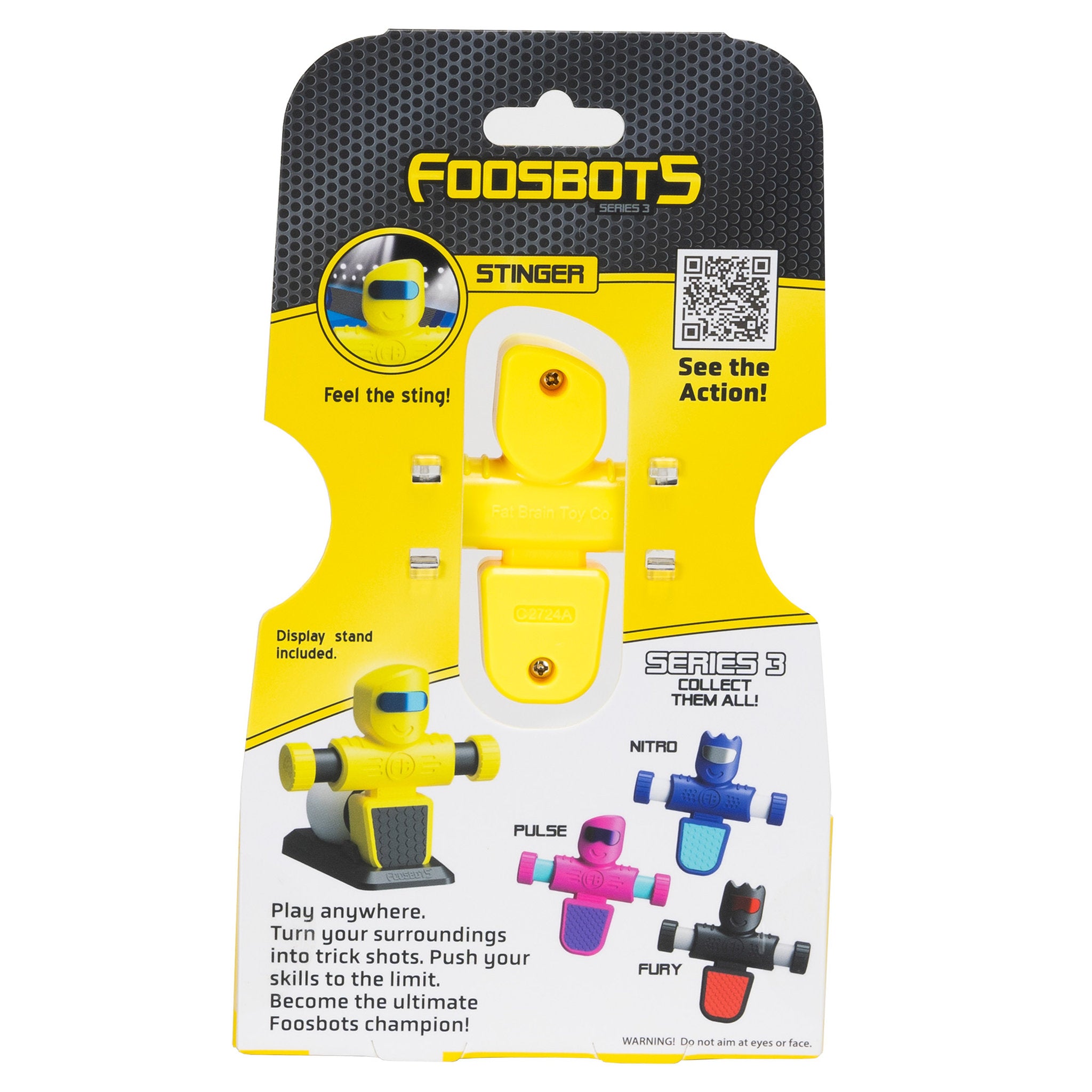 Fat Brain Toys Foosbots Series 3  Stinger
