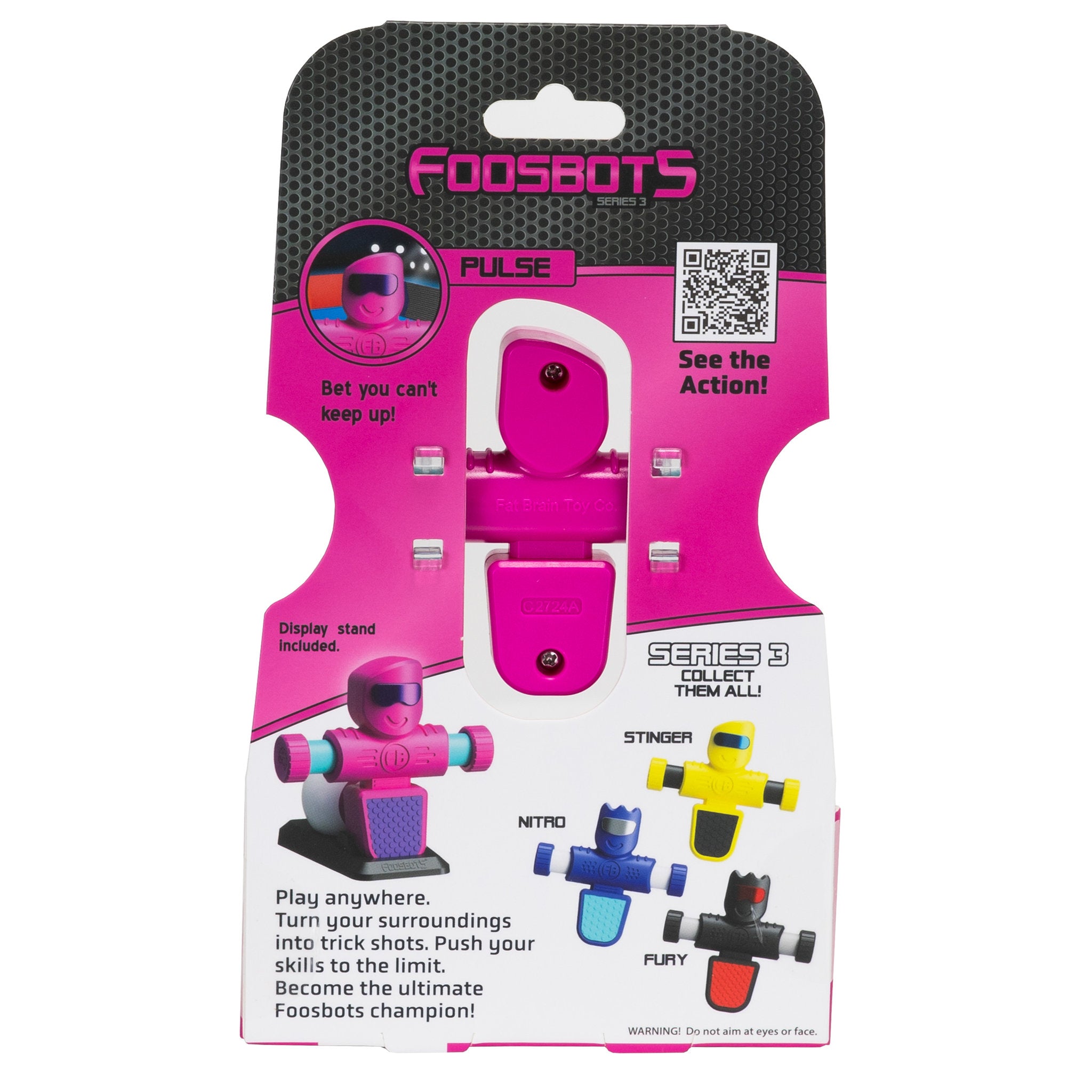Fat Brain Toys Foosbots Series 3 Pulse