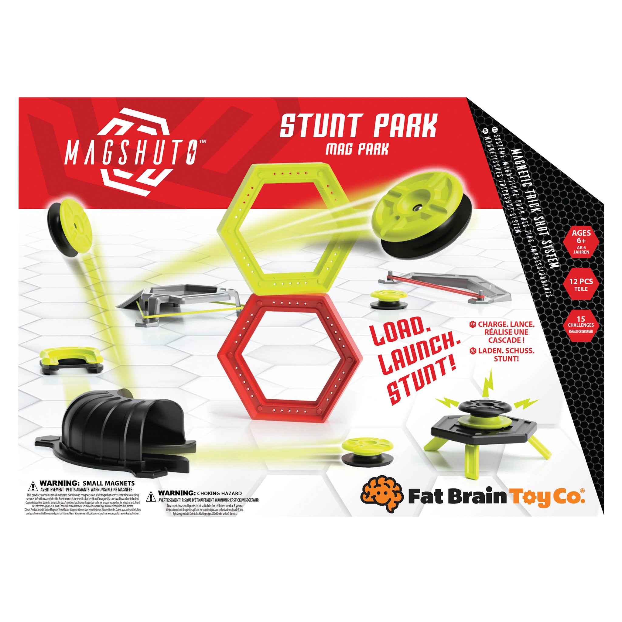 Fat Brain Toys Mashuto Stunt Park Mag Park