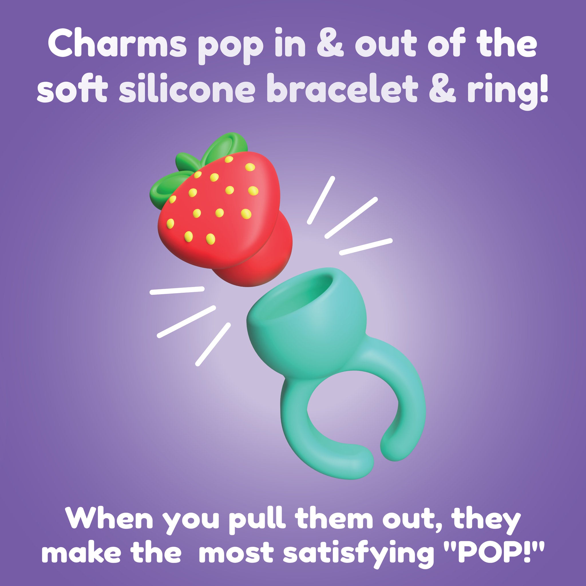 Fat Brain Toys Plip Charms - Teal