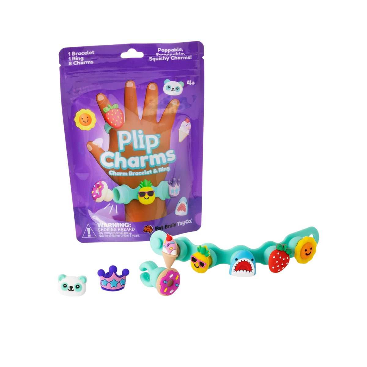 Fat Brain Toys Plip Charms - Teal