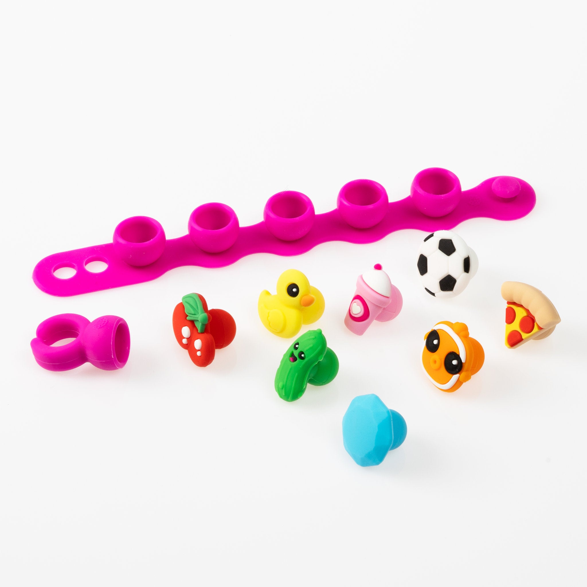 Fat Brain Toys Plip Charms - Pink