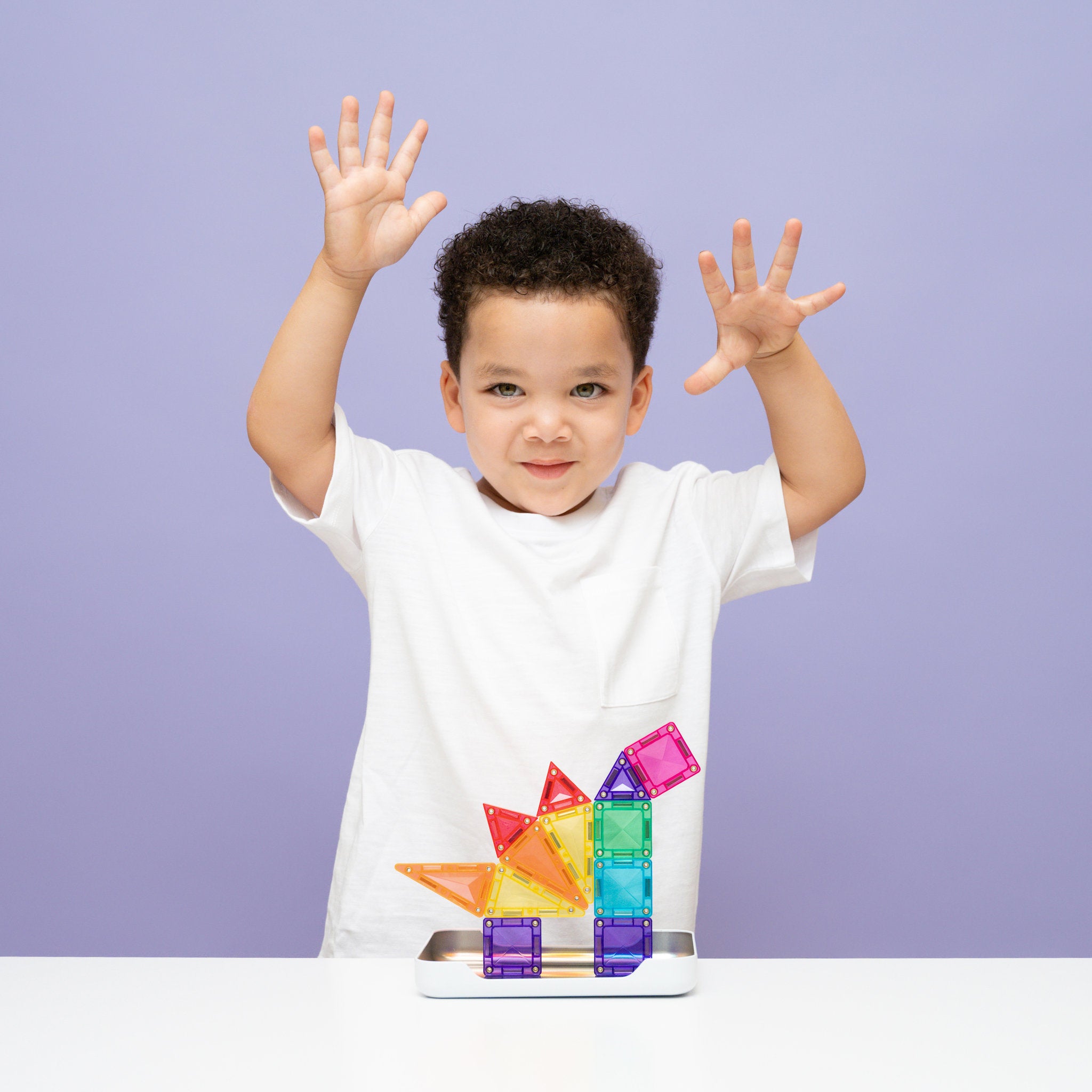 CONNETIX Magnetic Tiles 32 Piece - Travel Mini Pack