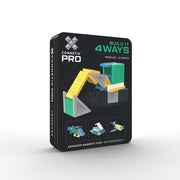 CONNETIX Pro Magnetic Tiles 30 Piece - Build it 4 Ways Vehicles