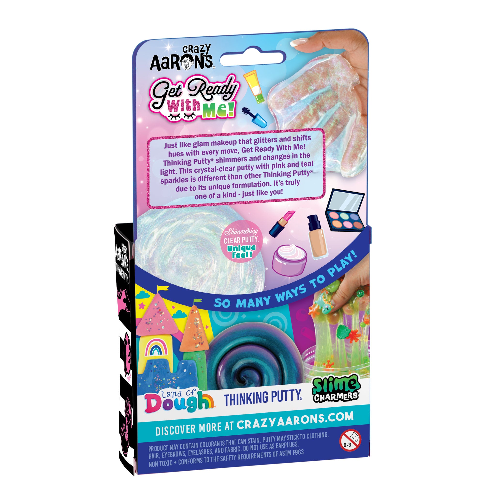 Crazy Aaron's Thinking Putty Mix it Get Ready With Me