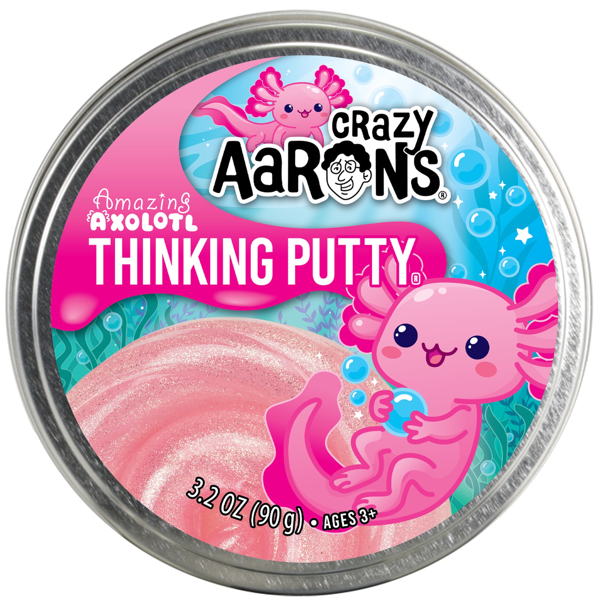 Crazy Aaron's Thinking Putty Amazing Axolotl