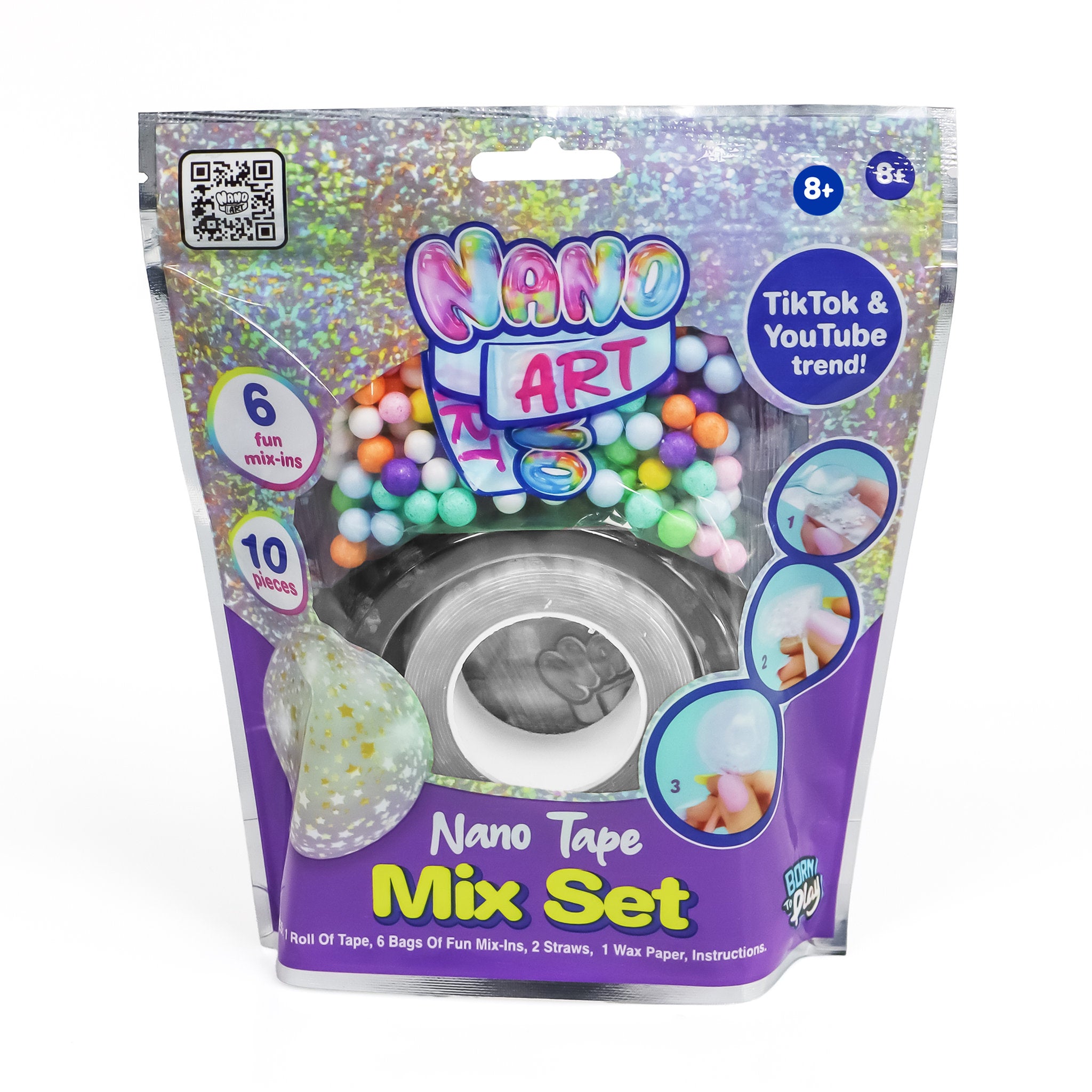 Nano Art Tape Mix Set Assorted Styles