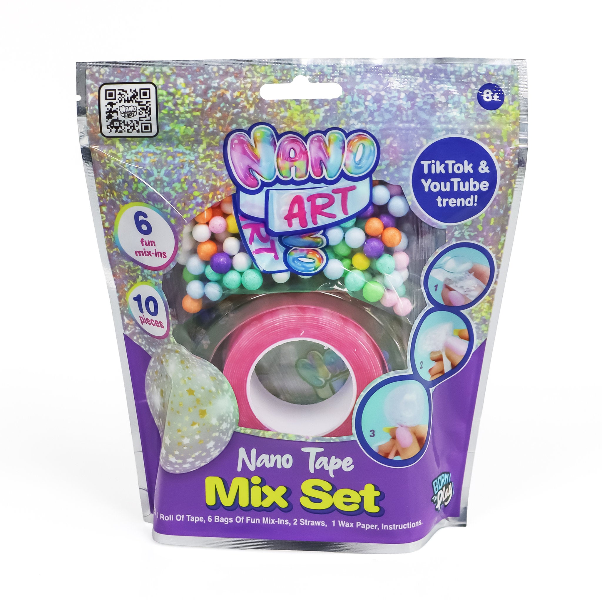 Nano Art Tape Mix Set Assorted Styles