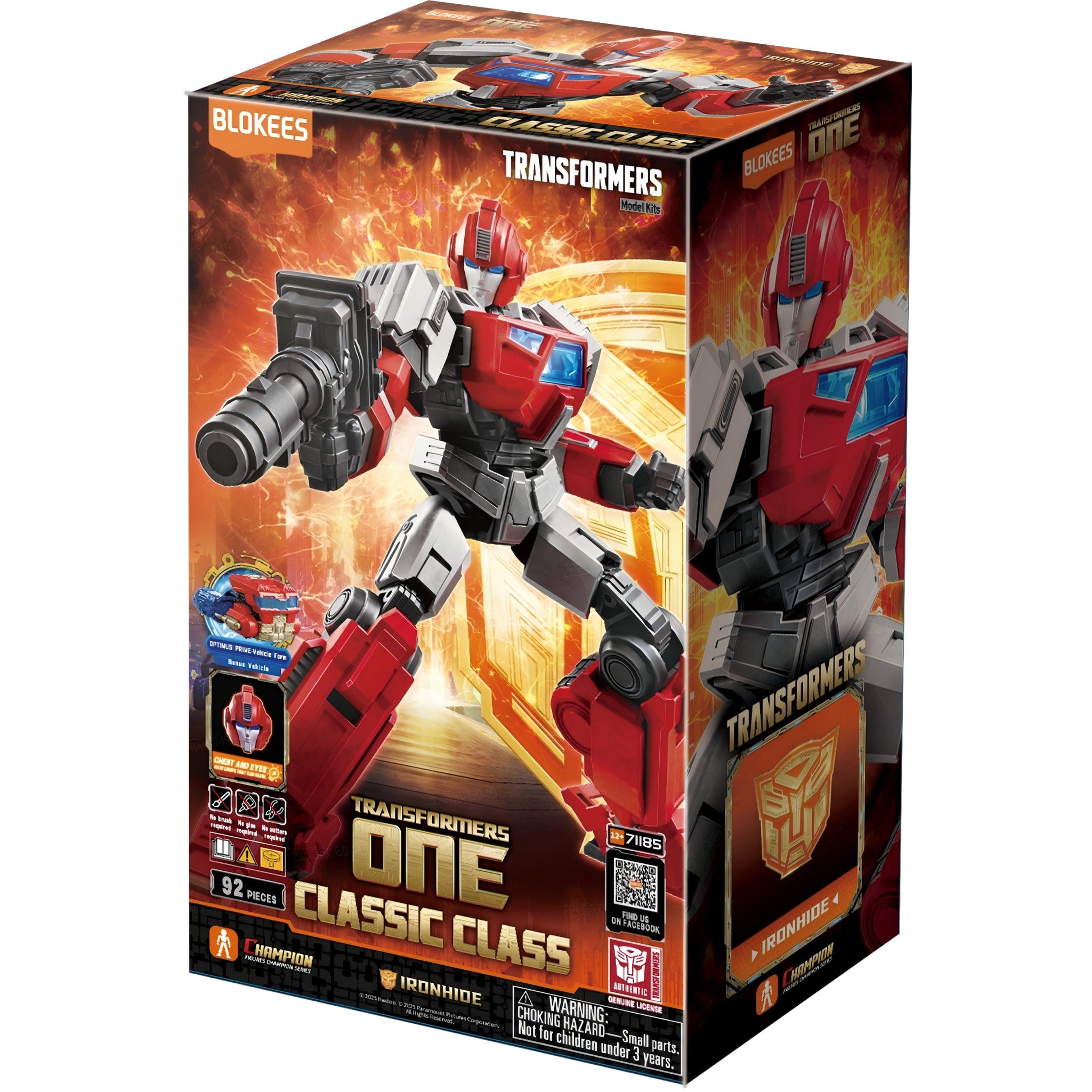 Blokees Transformers One Classic Class Ironhide Model Kit