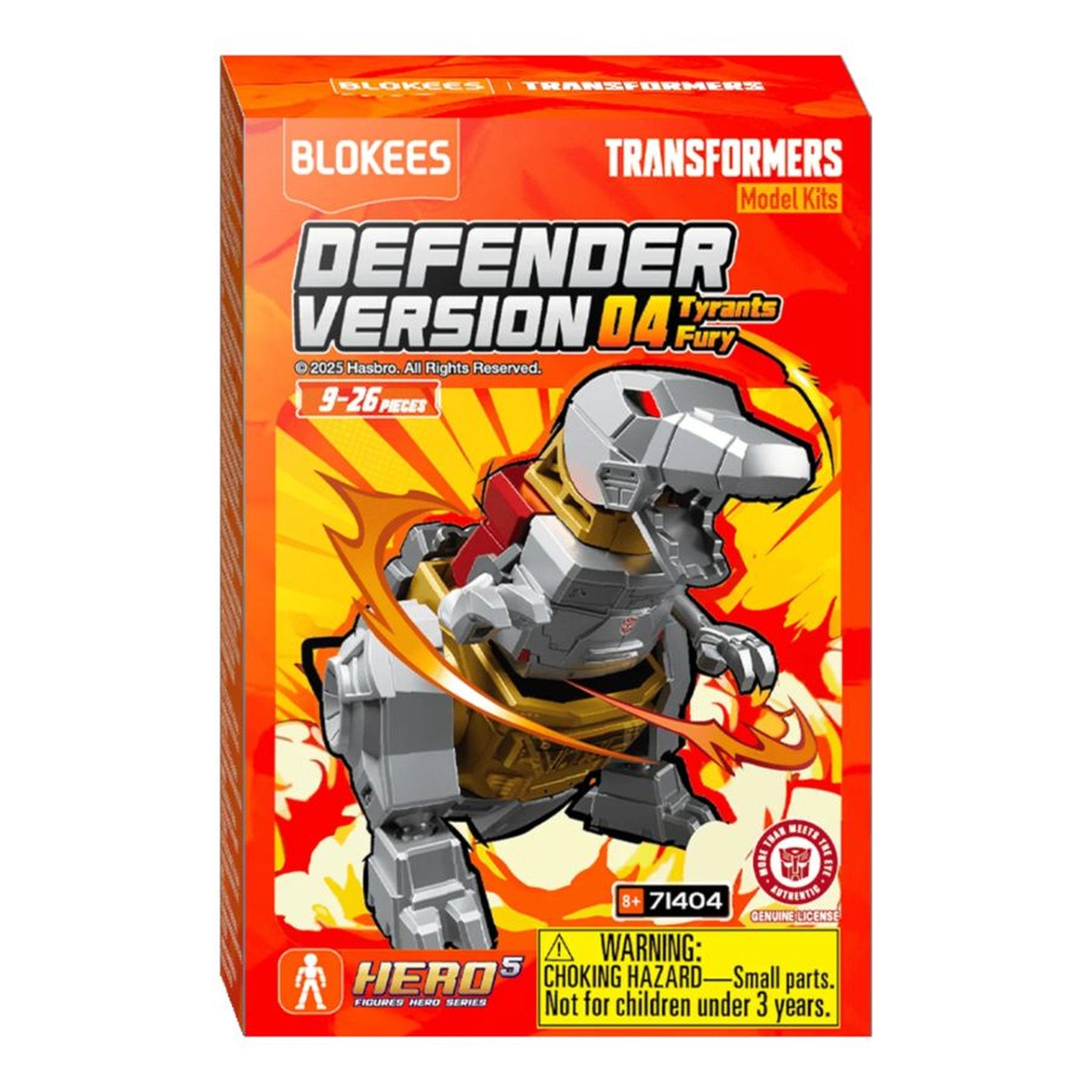 Blokees Transformers - Defender Tyrants Fury Blind Box