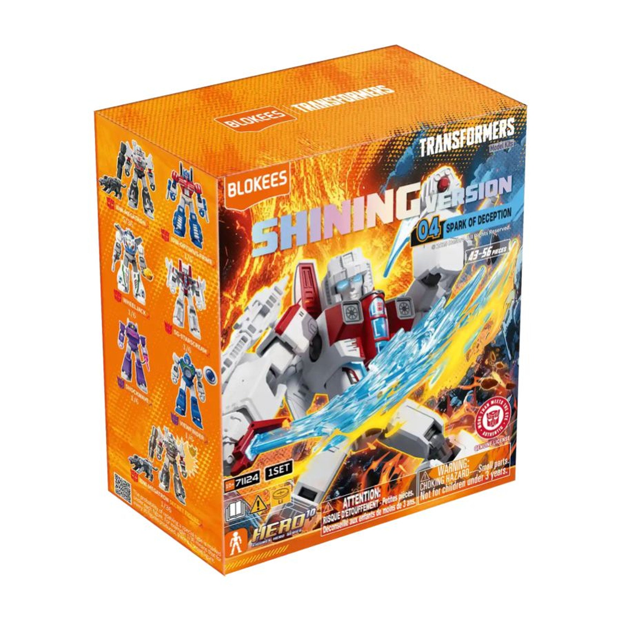 Blokees Transformers Shinning Version 04 Spark Of Deception Blind Box